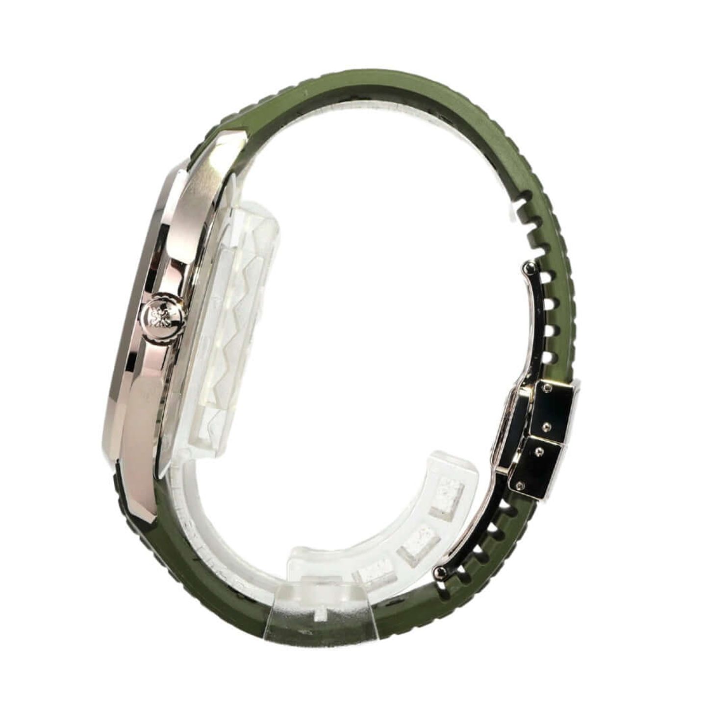 Patek Philippe Aquanaut 5168G-010 (2020) - Green dial 42 mm White Gold case (5/8)