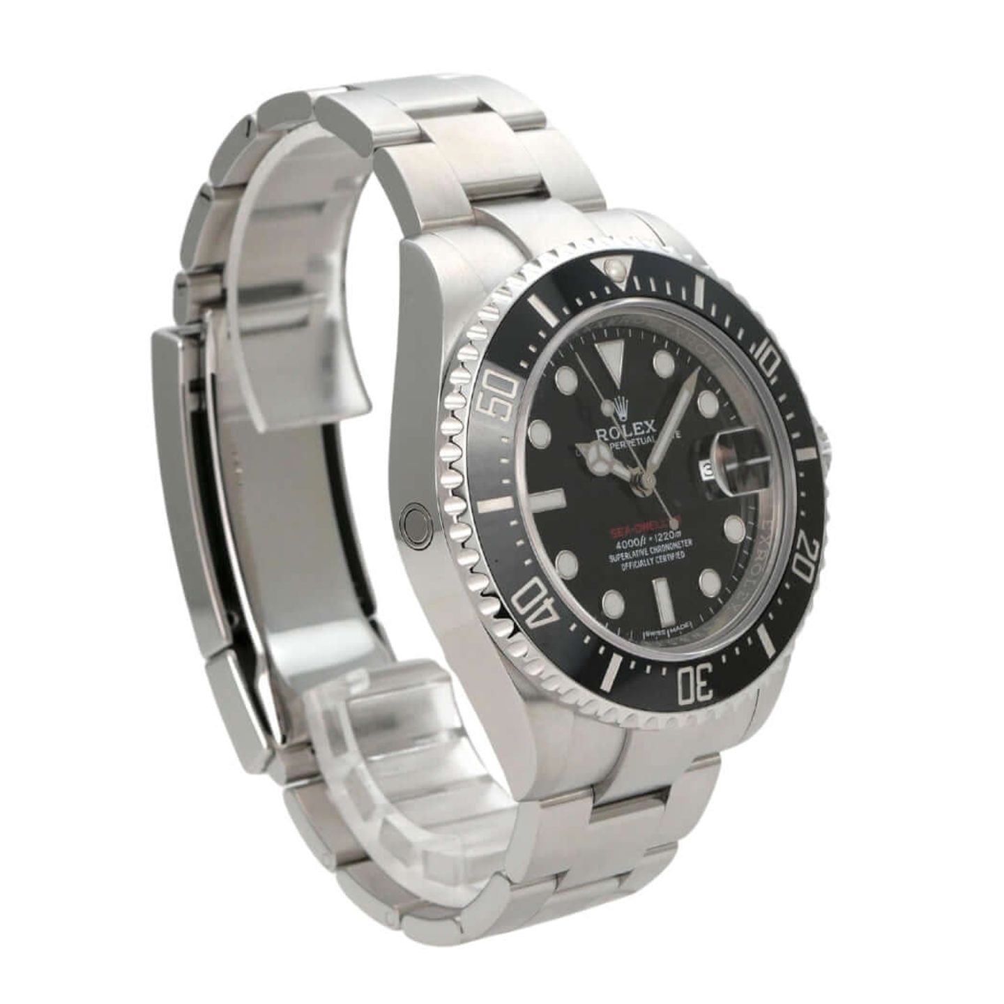 Rolex Sea-Dweller 126600 (2018) - Zwart wijzerplaat 43mm Staal (4/8)