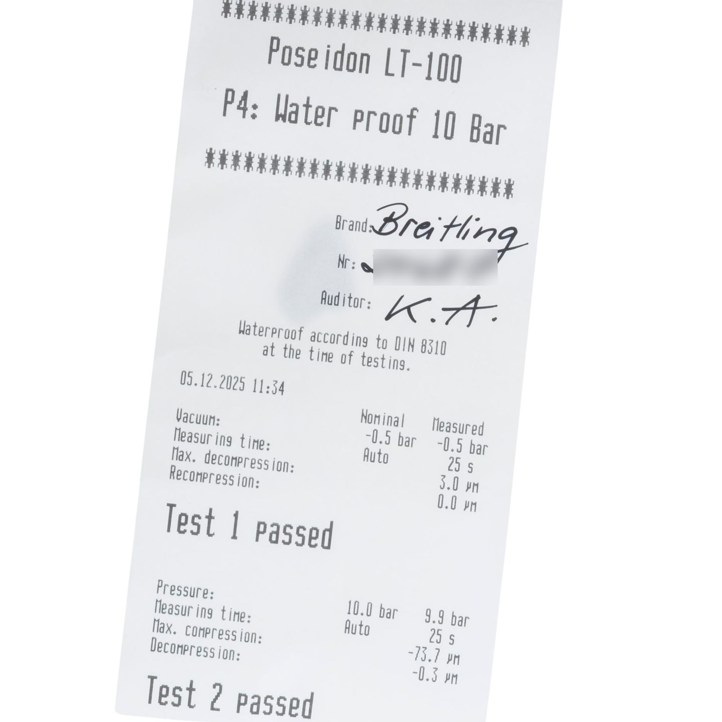 Breitling Colt Chronograph A53035 (1995) - 38 mm Steel case (5/8)