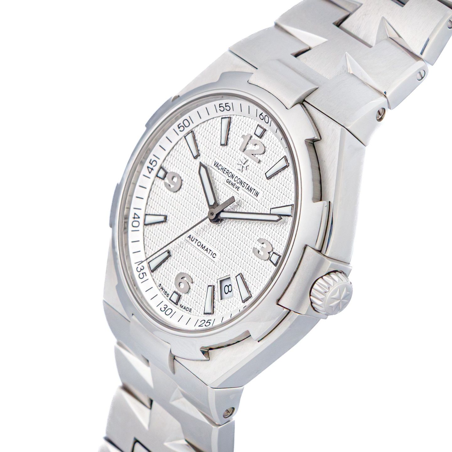 Vacheron Constantin Overseas 47040/B01A-9093 (Unknown (random serial)) - Silver dial 43 mm Steel case (2/6)