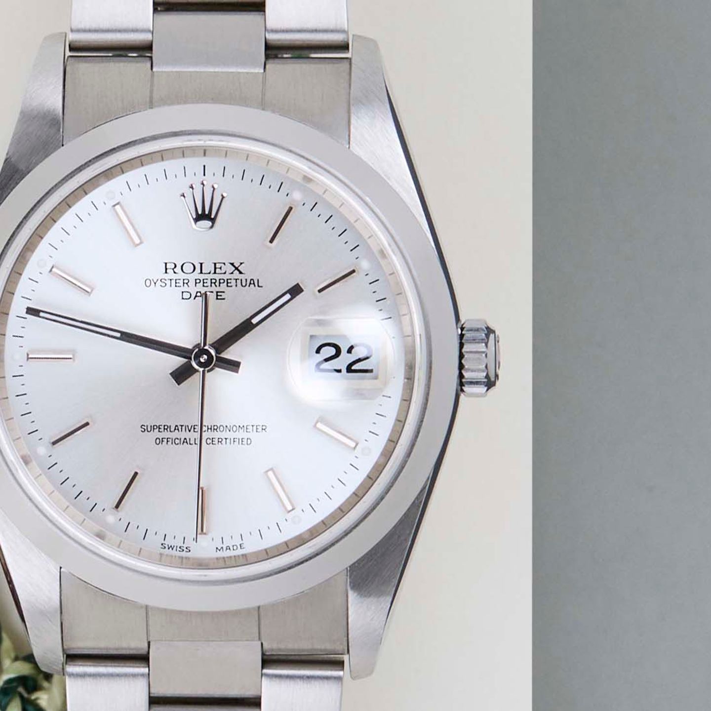 Rolex Oyster Perpetual Date 15200 - (5/8)