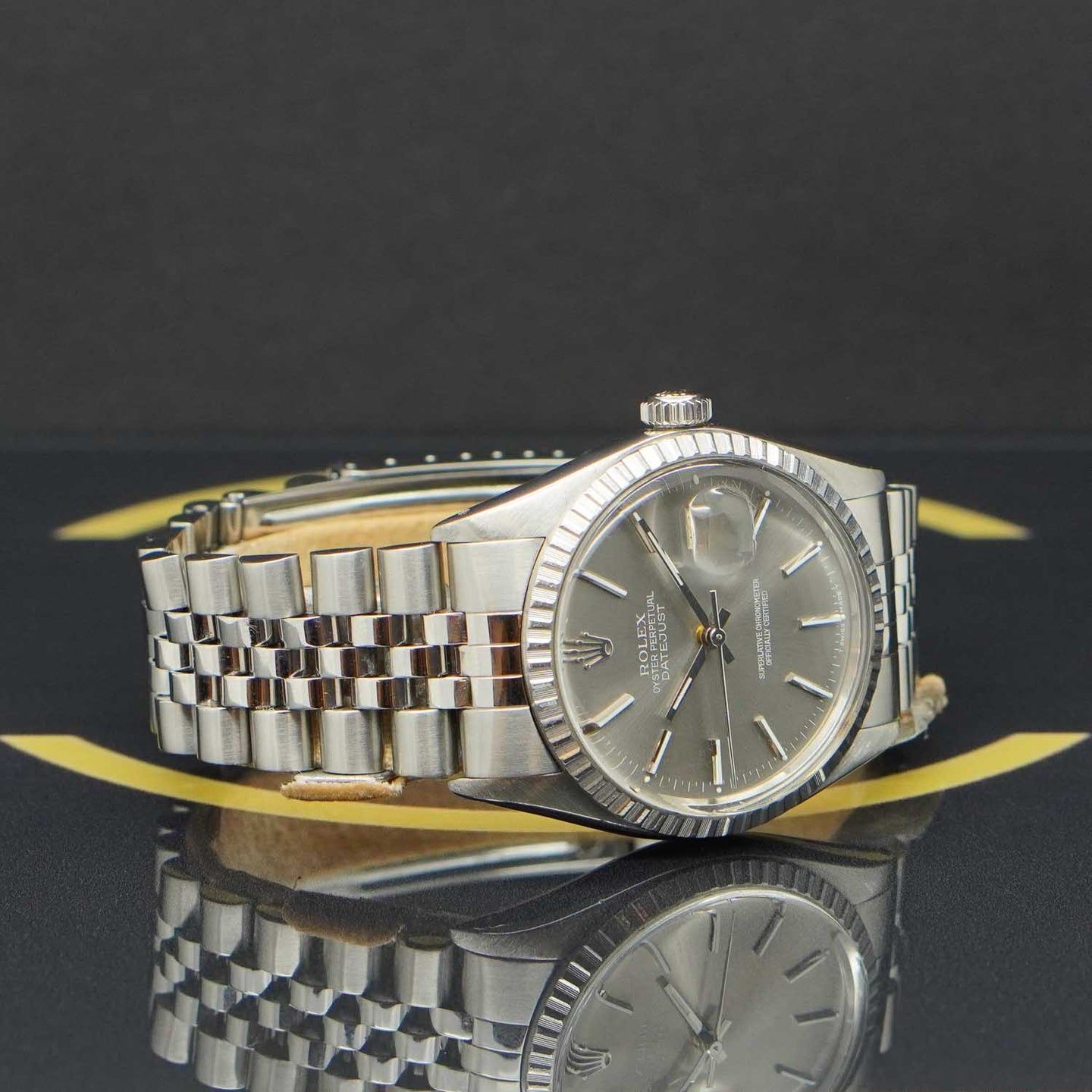 Rolex Datejust 36 16030 (1979) - Grey dial 36 mm Steel case (5/7)