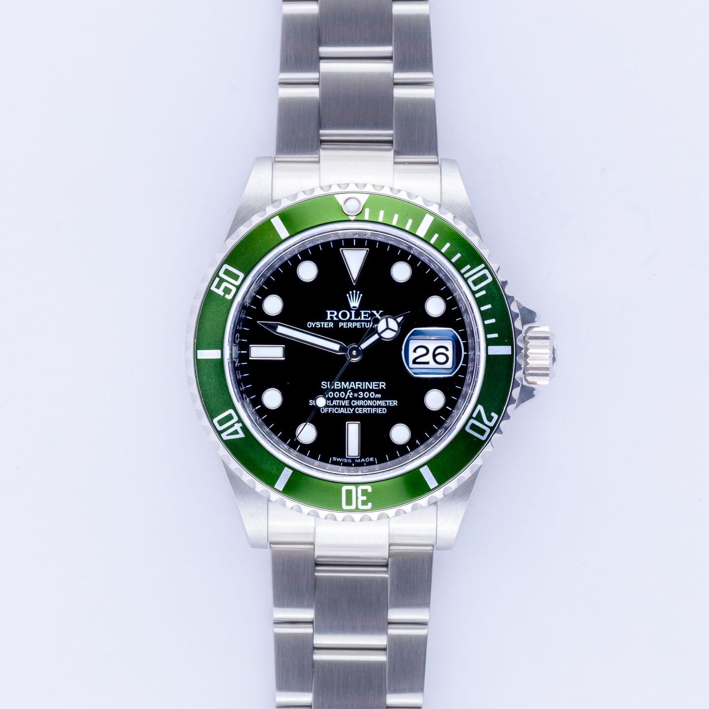 Rolex Submariner Date 16610LV (2009) - Black dial 40 mm Steel case (3/8)