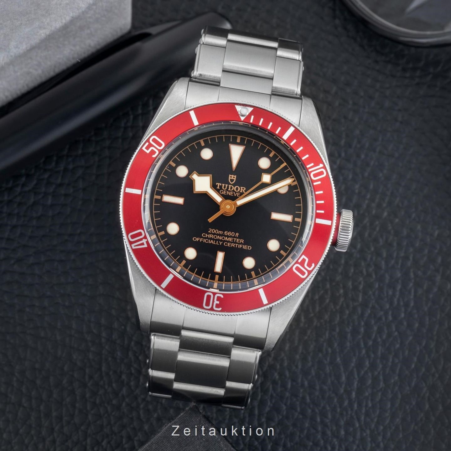 Tudor Black Bay 79230R (Onbekend (willekeurig serienummer)) - Zwart wijzerplaat 41mm Staal (3/8)