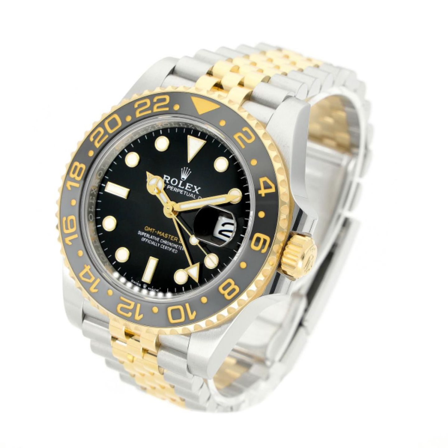 Rolex GMT-Master II 126713GRNR (2023) - Black dial 40 mm Gold/Steel case (2/5)