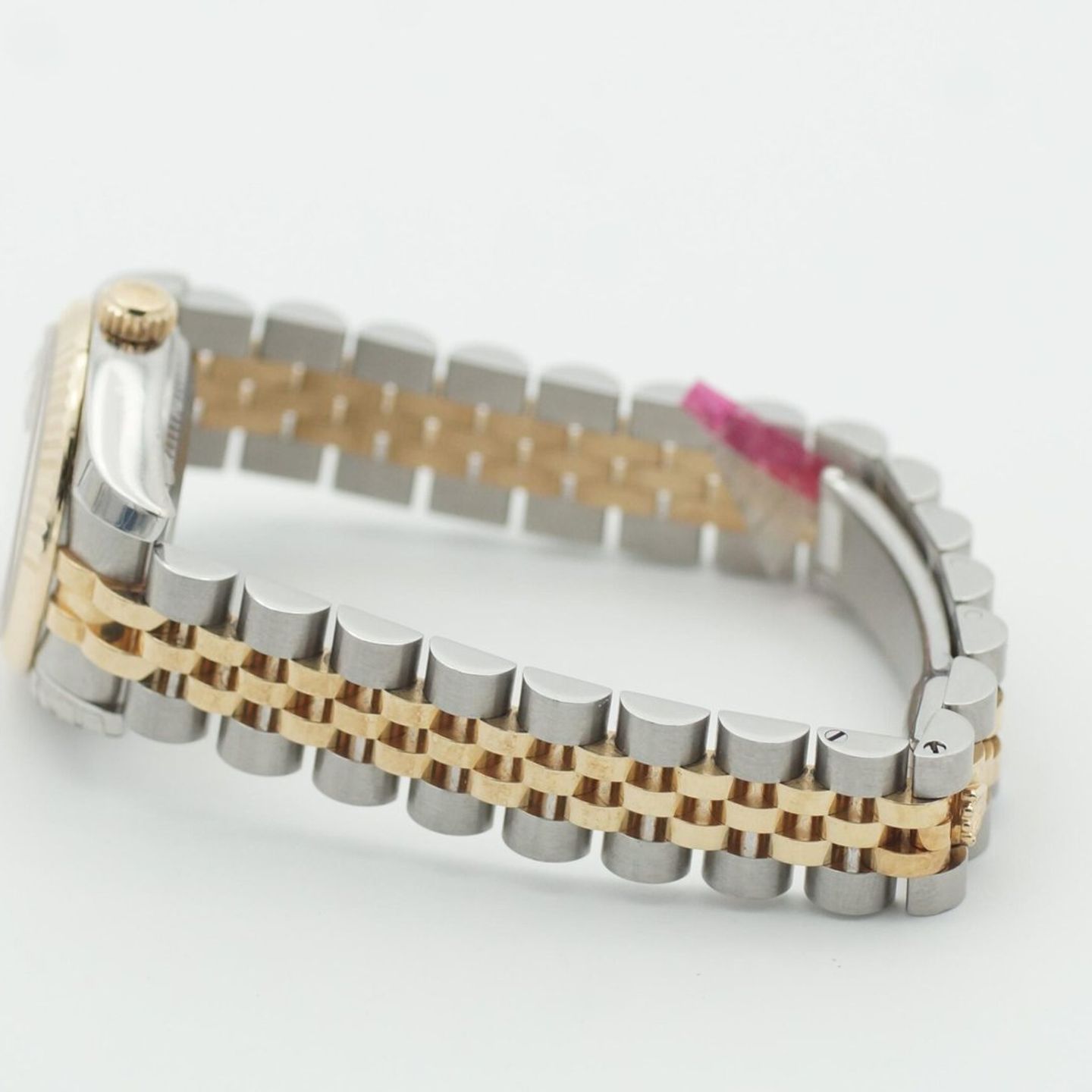 Rolex Lady-Datejust 179173 (2008) - Champagne dial 26 mm Gold/Steel case (6/8)