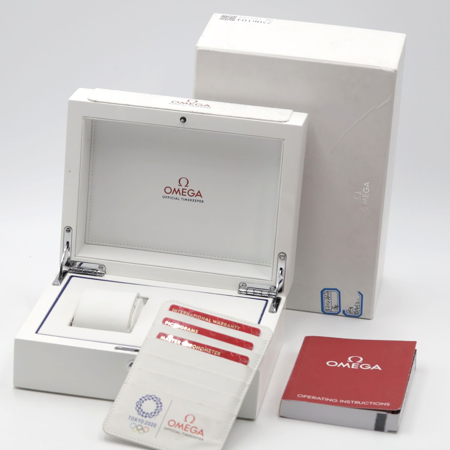 Omega Seamaster Diver 300 M 522.30.42.20.04.001 (Onbekend (willekeurig serienummer)) - Wit wijzerplaat 42mm Staal (8/8)