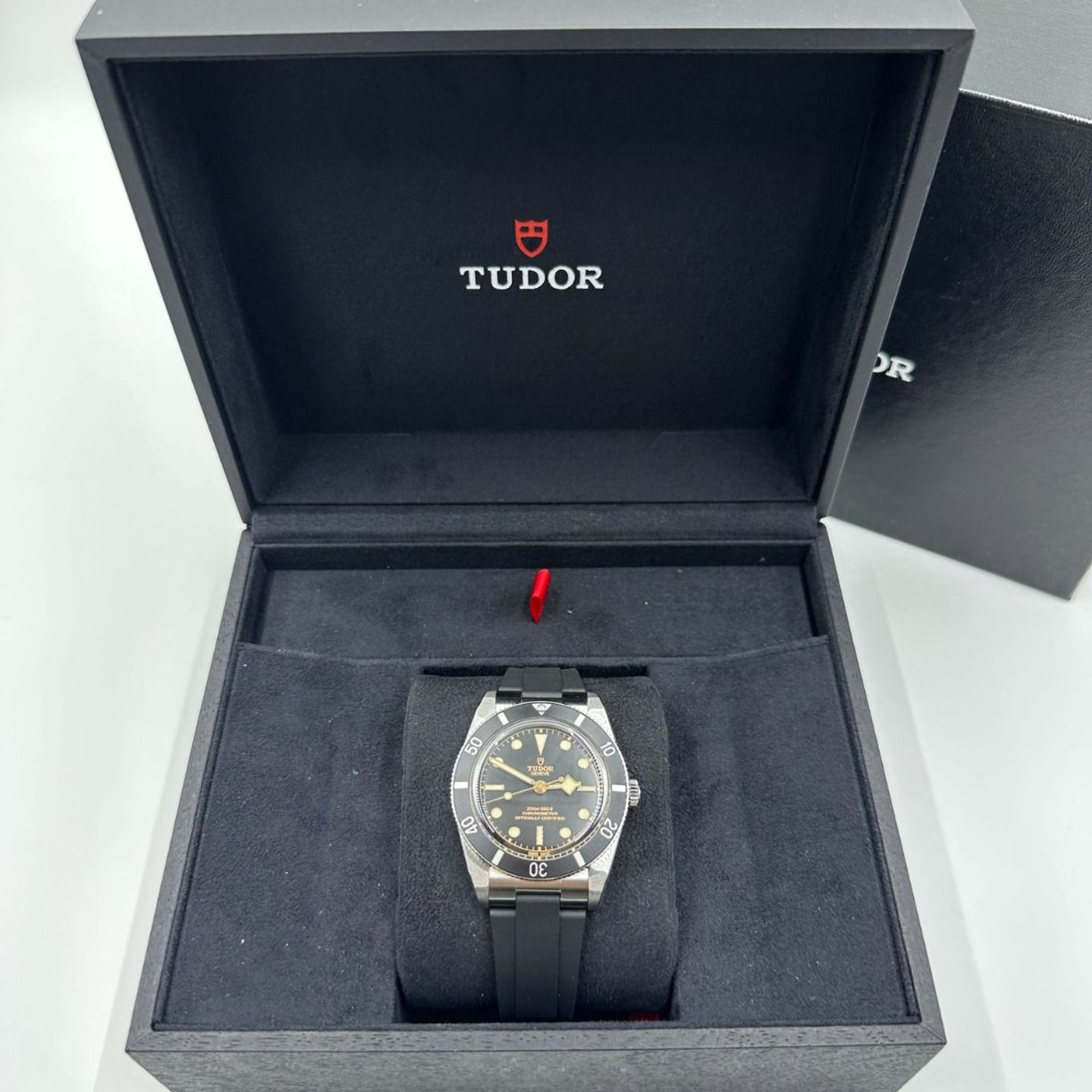 Tudor Black Bay 54 79000N-0002 (2024) - Zwart wijzerplaat 37mm Staal (4/8)