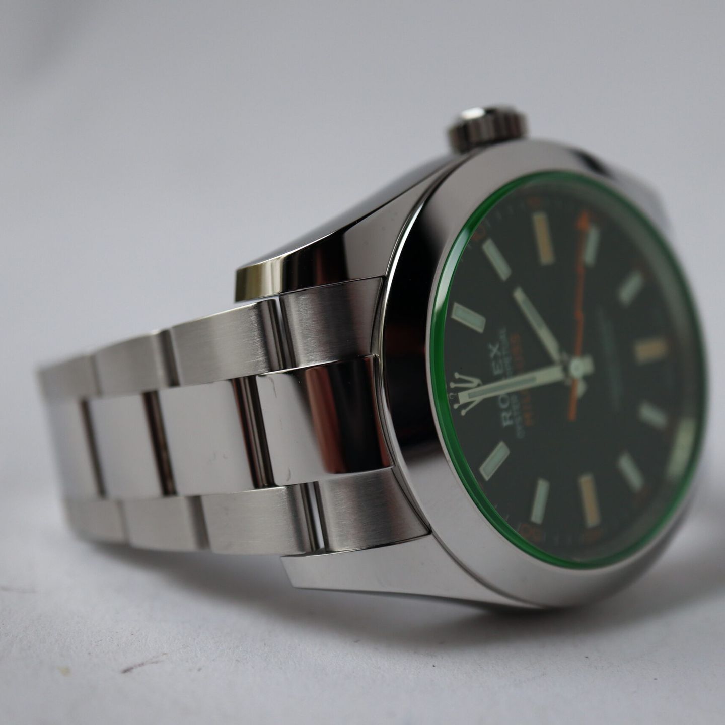 Rolex Milgauss 116400GV (2020) - 40mm Staal (6/8)