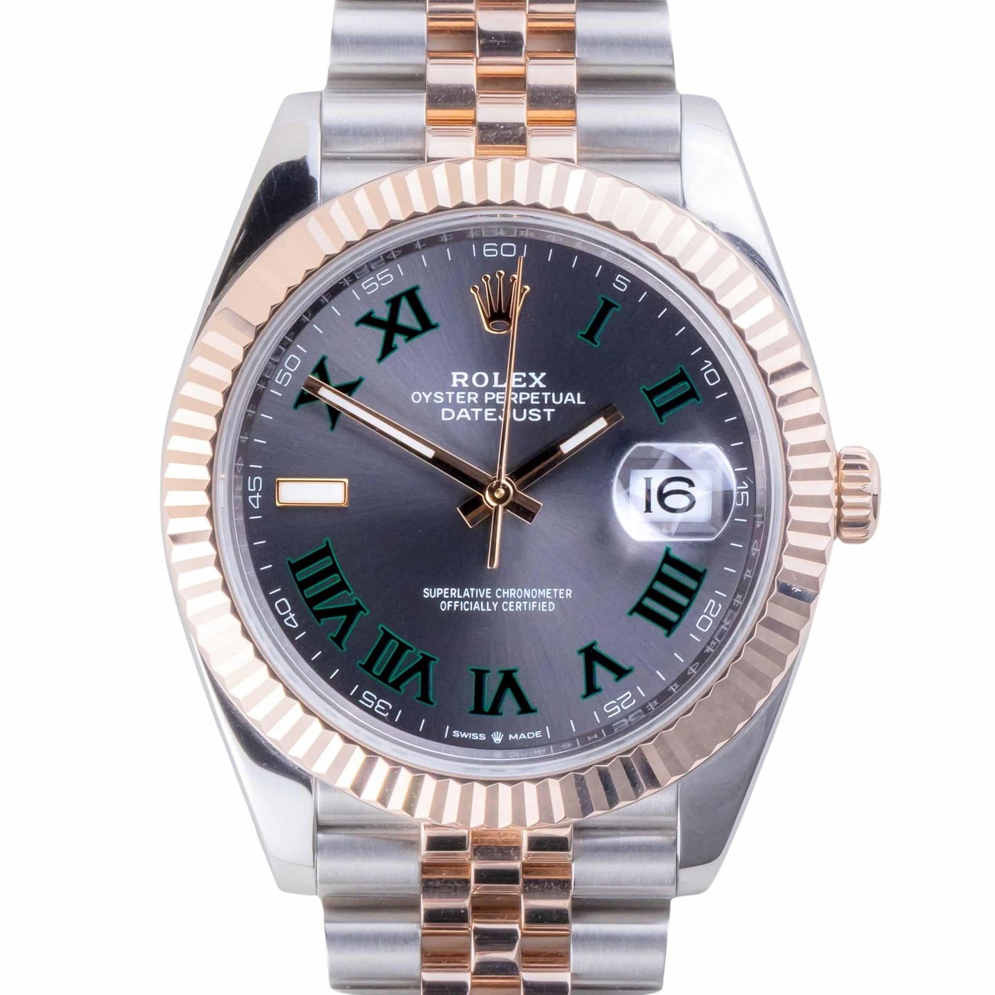 Rolex Datejust 41 126331 (2024) - 41 mm Gold/Steel case (3/8)