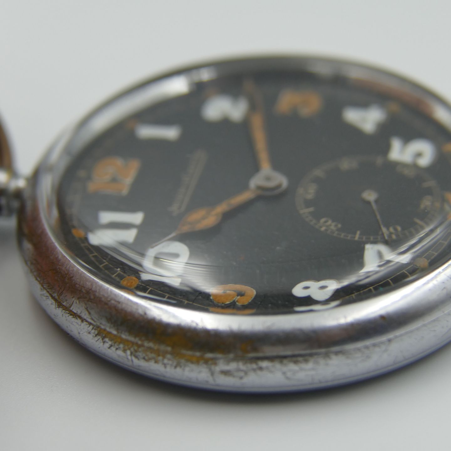 Jaeger-LeCoultre Vintage 40's vintage pocket watch WW2 Jaeger-LeCoultre British military cal 467 G.S.T.P. - (3/8)