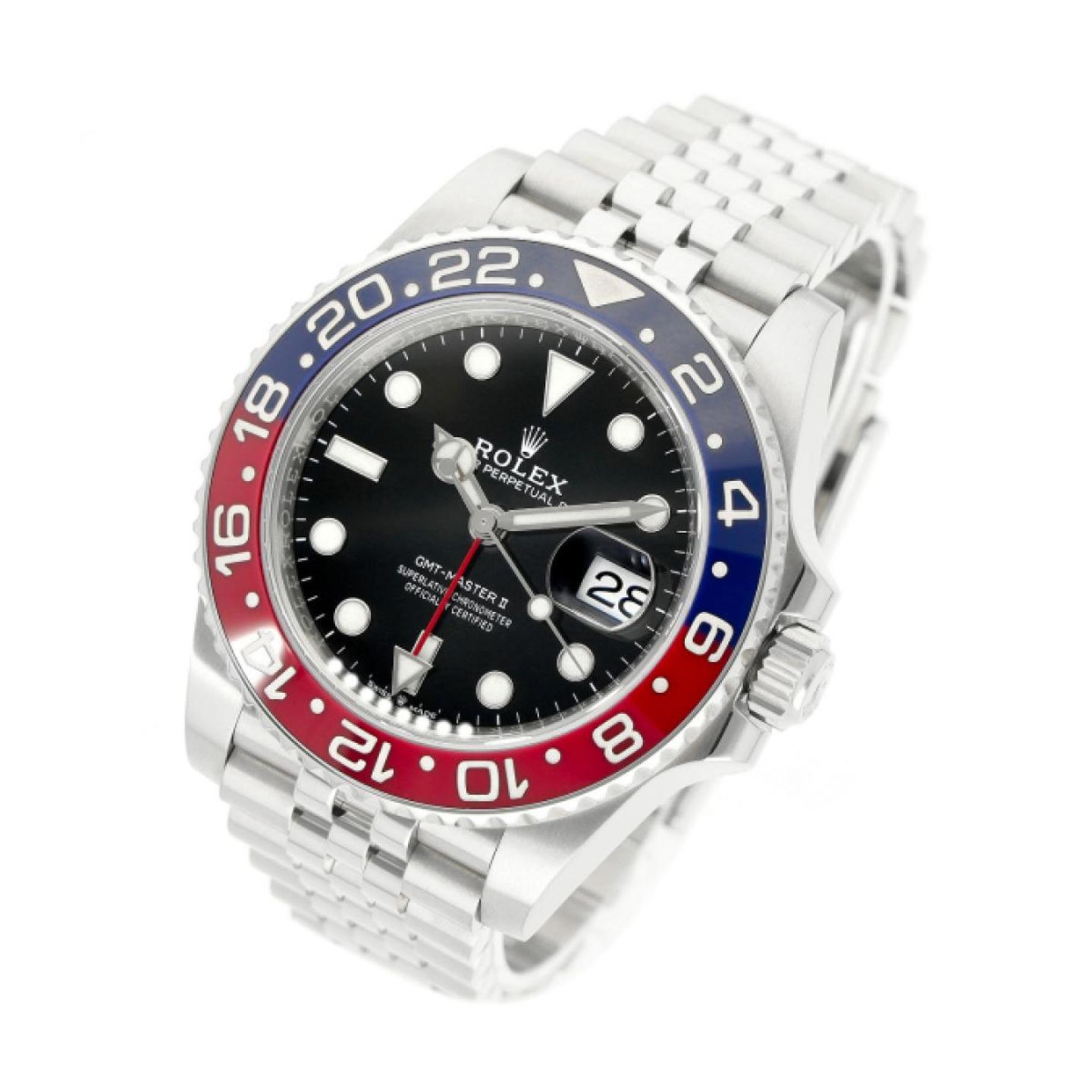 Rolex GMT-Master II 126710BLRO (2022) - Zwart wijzerplaat 40mm Staal (2/5)