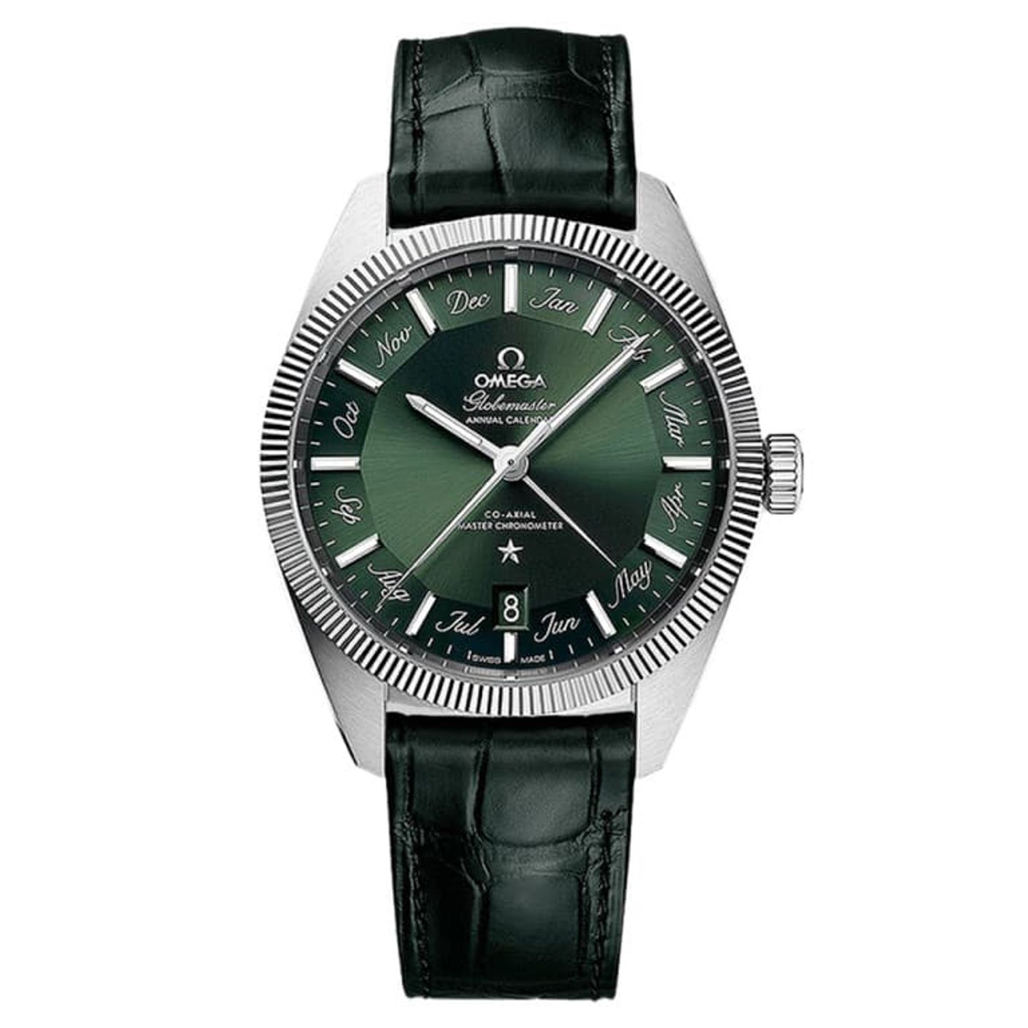 Omega Globemaster 130.33.41.22.10.001 (2024) - Groen wijzerplaat 41mm Staal (1/1)