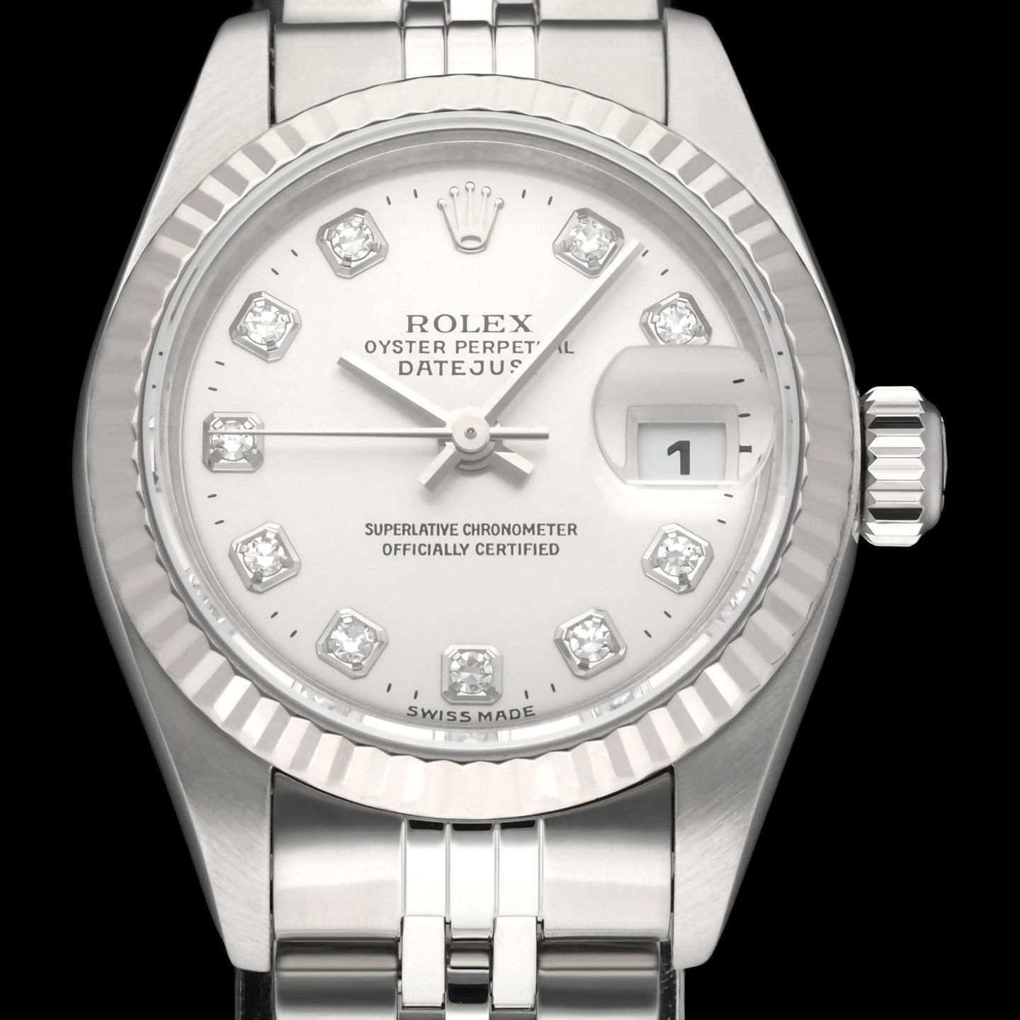 Rolex Lady-Datejust 79174 (2000) - 26 mm Steel case (1/8)