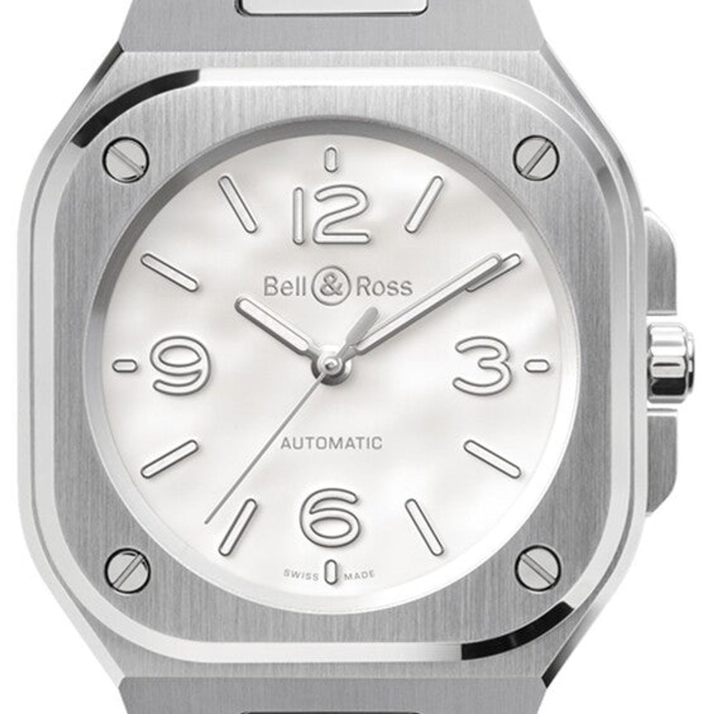 Bell & Ross BR 05 BR05A-S-MP-ST/SST (2026) - Pearl dial 36 mm Steel case (1/1)