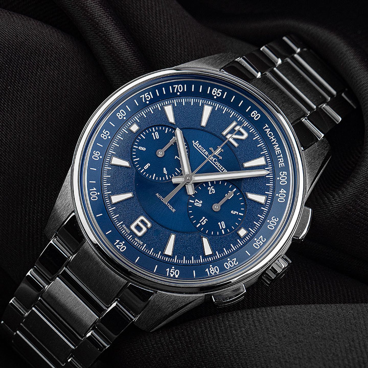 Jaeger-LeCoultre Polaris Q9028180 (2024) - Blauw wijzerplaat 42mm Staal (3/7)