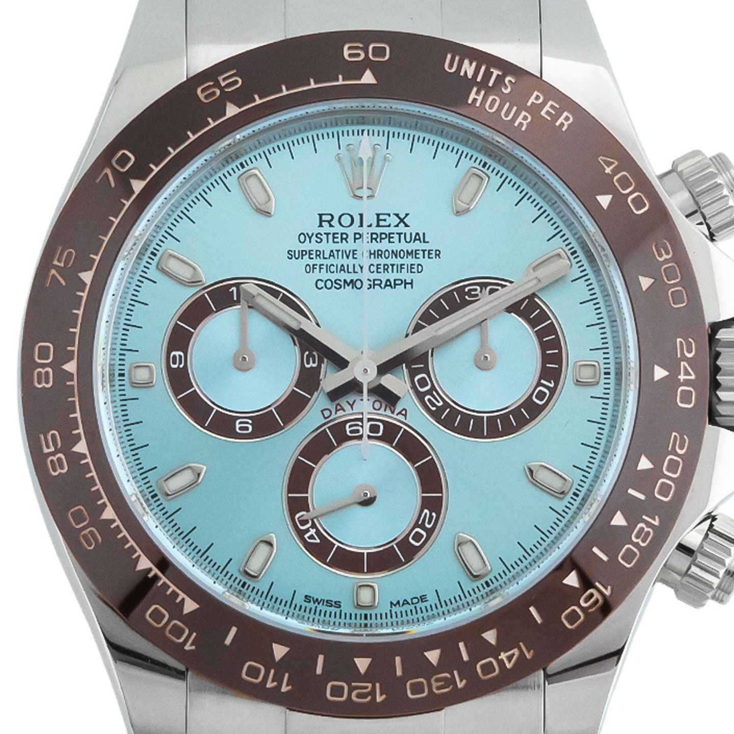 Rolex Daytona 116506 (2021) - Blue dial 40 mm Platinum case (2/4)