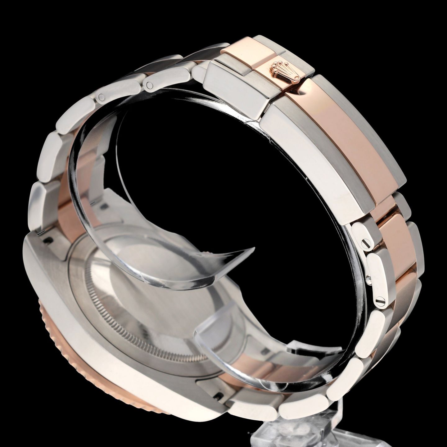 Rolex GMT-Master II 126711CHNR (2023) - Black dial 40 mm Gold/Steel case (8/8)