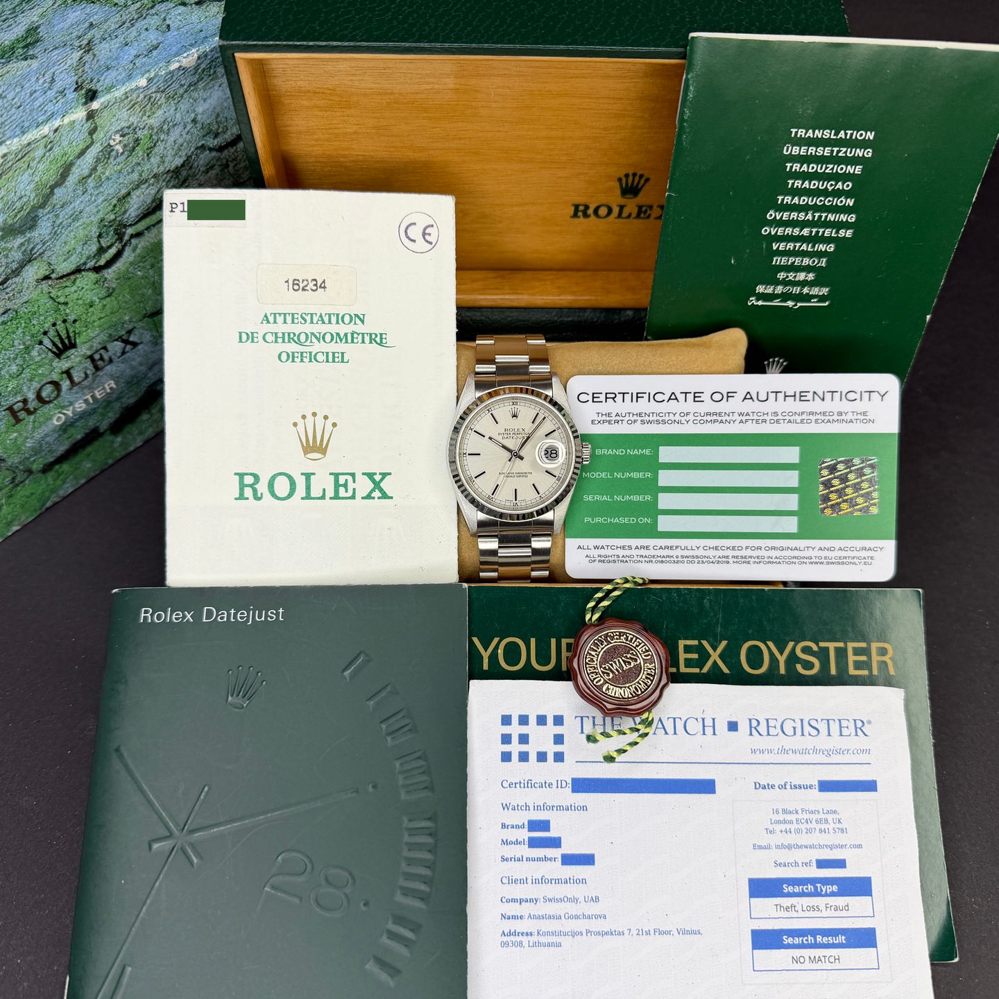 Rolex Datejust 36 16234 - (3/8)