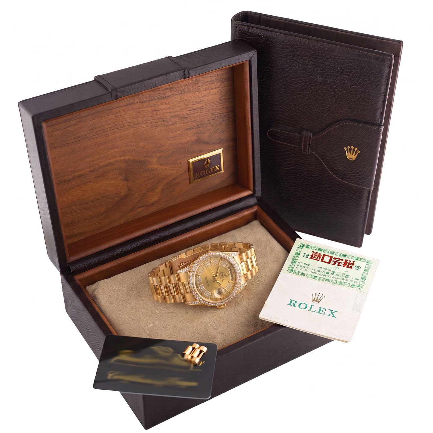 Rolex Day-Date 36 18388 (1989) - 36mm Geelgoud (7/7)