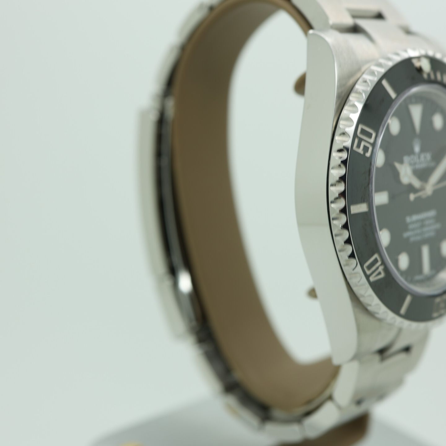 Rolex Submariner No Date 114060 (2018) - Zwart wijzerplaat 40mm Staal (5/8)