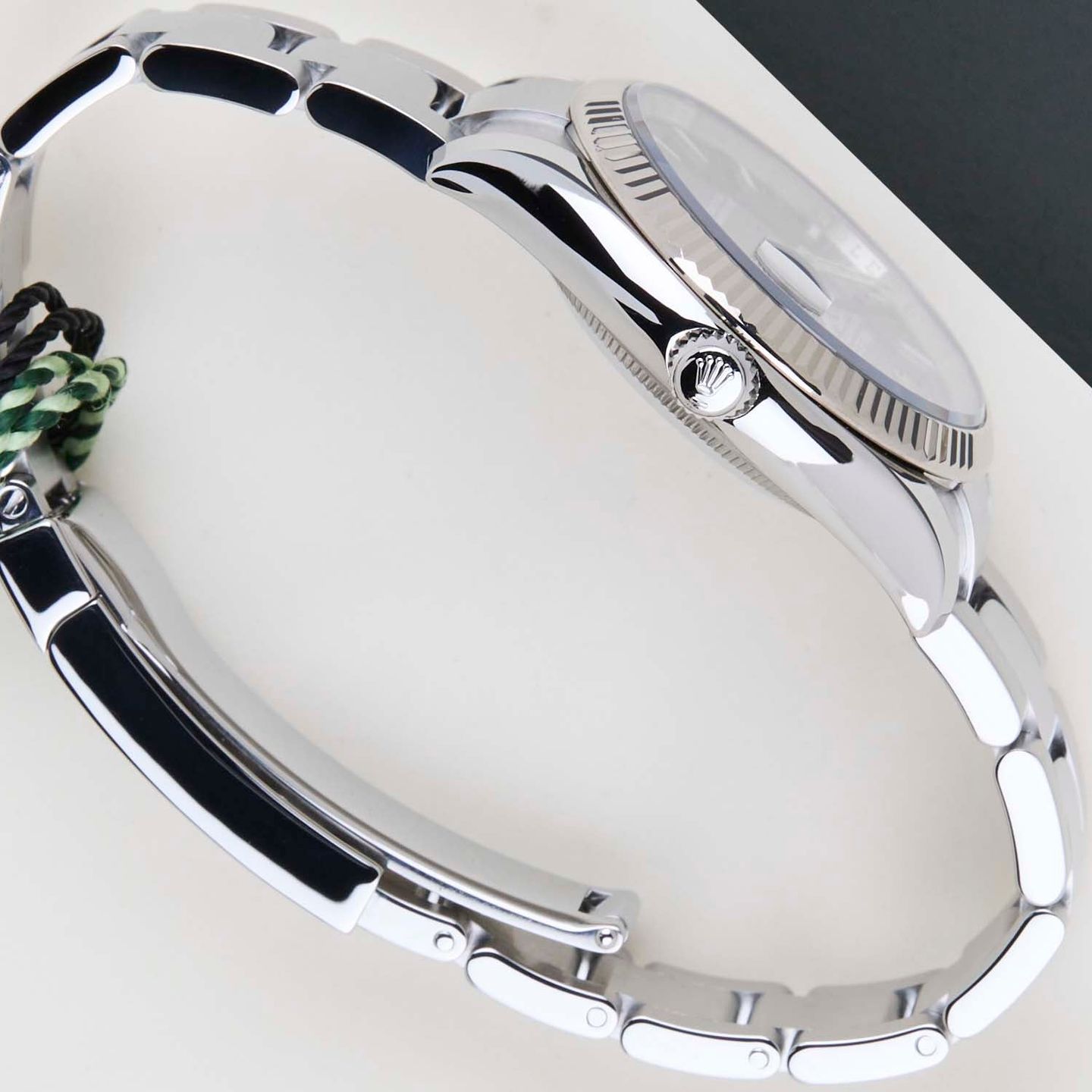 Rolex Oyster Perpetual Date 115234 (2021) - 34mm Staal (7/8)