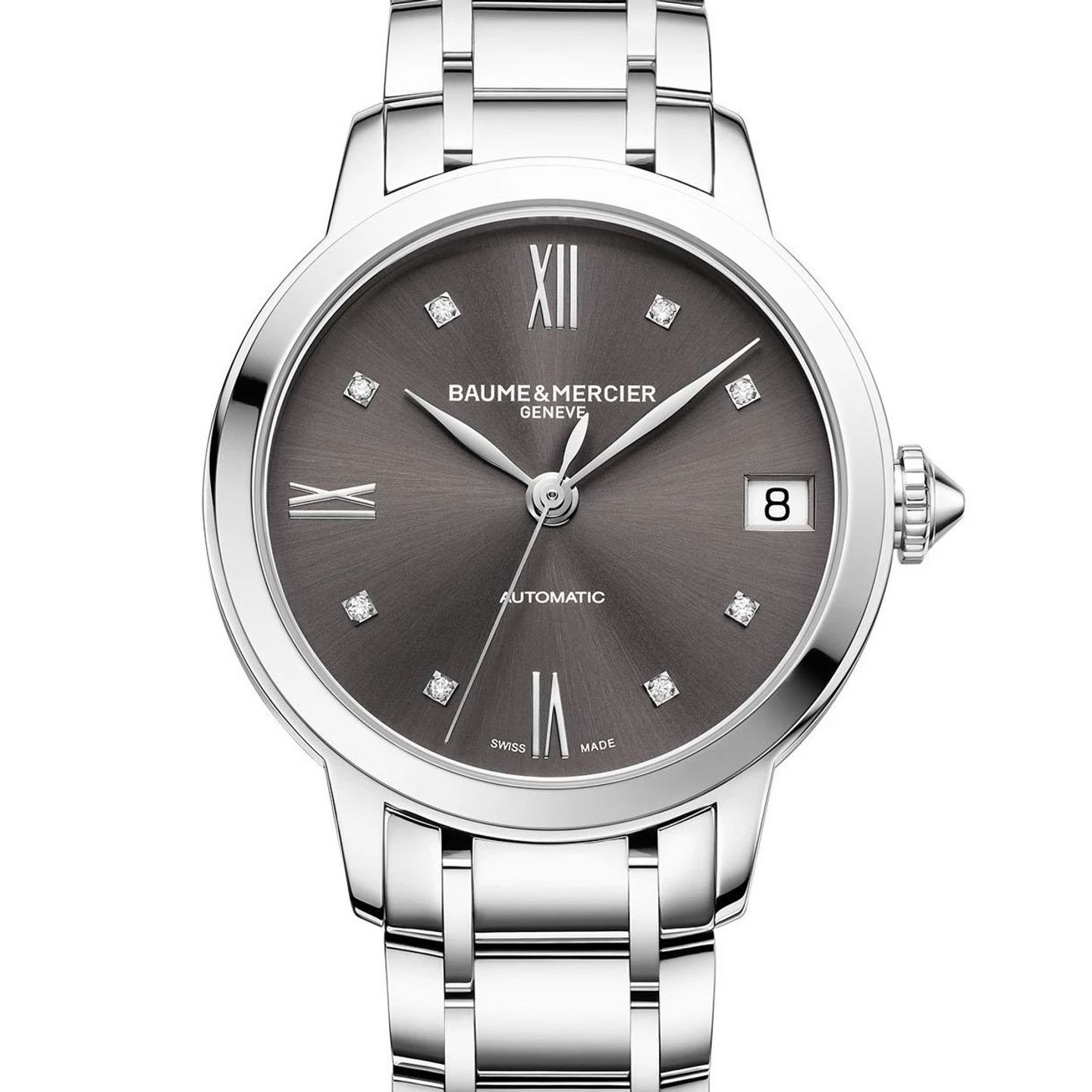 Baume & Mercier Classima M0A10610 (2024) - Grey dial 31 mm Steel case (2/3)