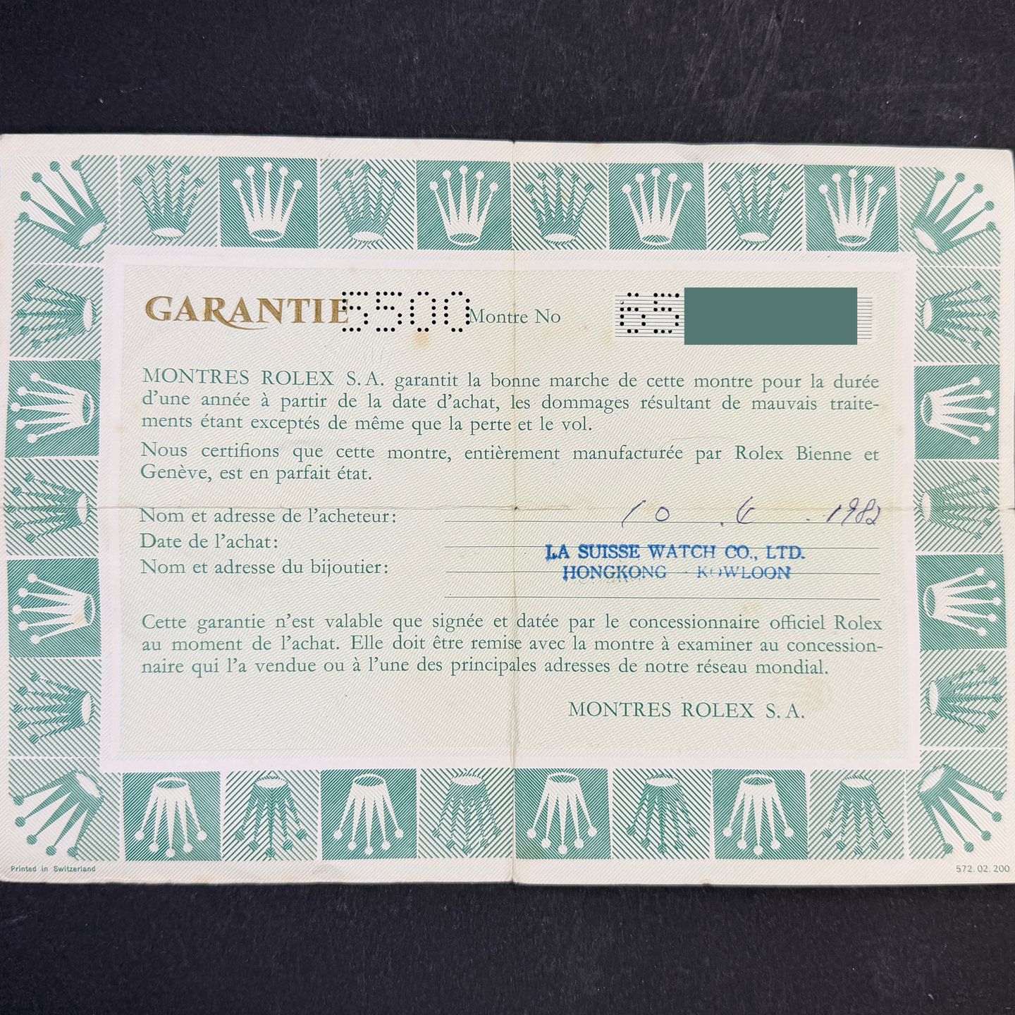 Rolex Air-King 5500 (1981) - 34 mm Steel case (3/8)