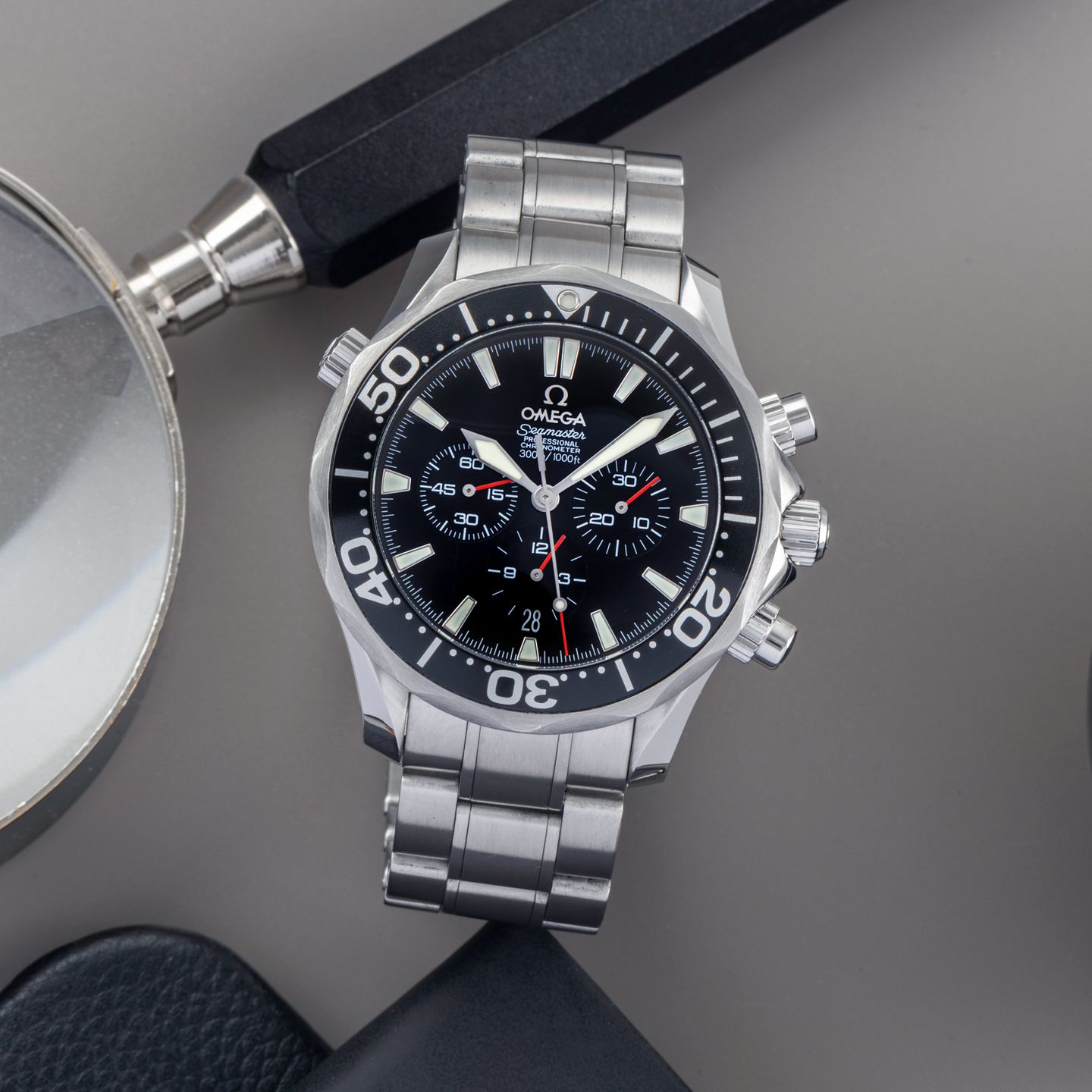 Omega Seamaster Diver 300 M 2594.52.00 (Unknown (random serial)) - Black dial 42 mm Steel case (1/8)