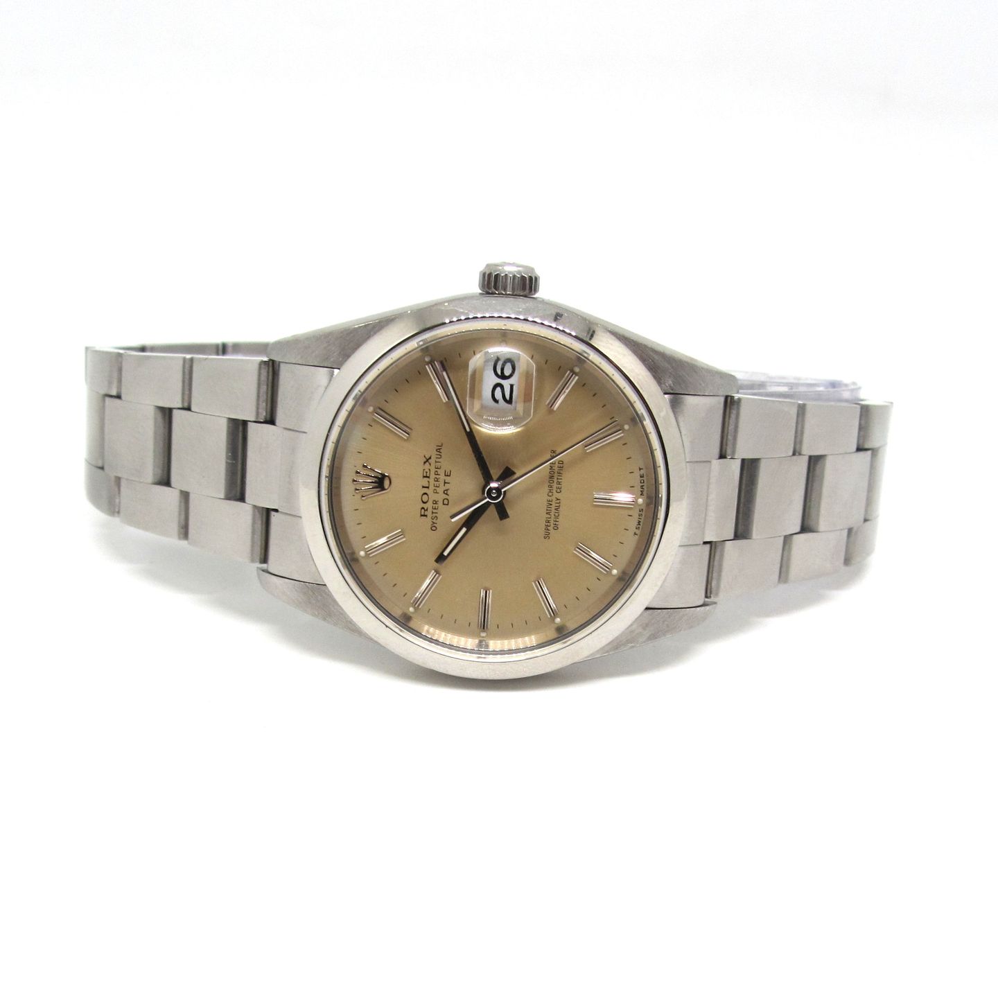 Rolex Oyster Perpetual Date 15200 (1990) - 34 mm Steel case (2/6)