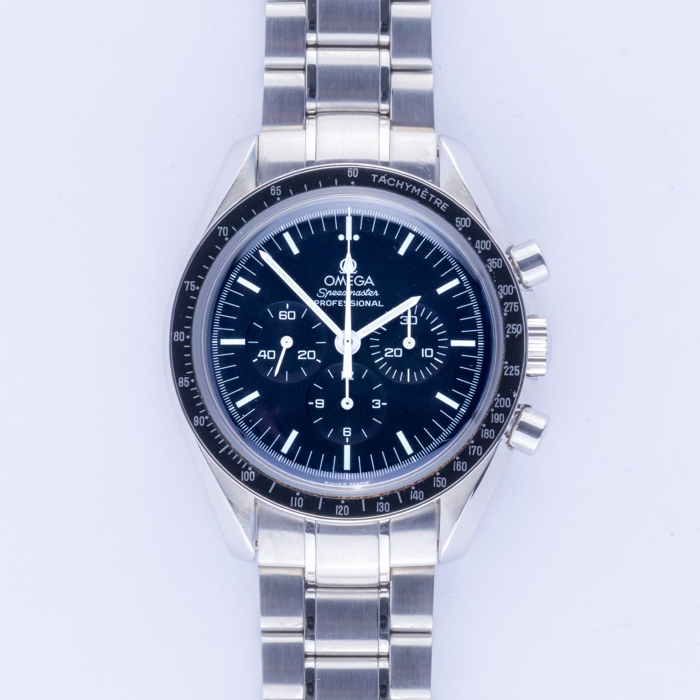 Omega Speedmaster Professional Moonwatch 3570.50.00 (2007) - Black dial 42 mm Steel case (3/8)