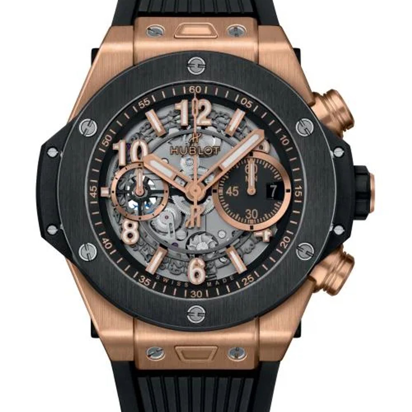 Hublot Big Bang Unico 421.OM.1180.RX (2026) - Transparent dial 44 mm Ceramic case (1/1)