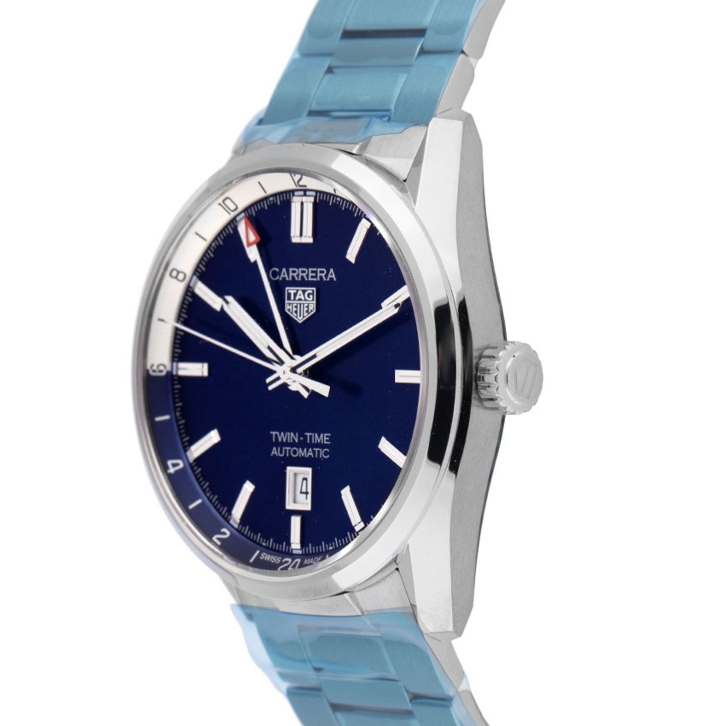 TAG Heuer Carrera Calibre 7 WBN201A.BA0640 (2023) - Blue dial 41 mm Steel case (3/7)