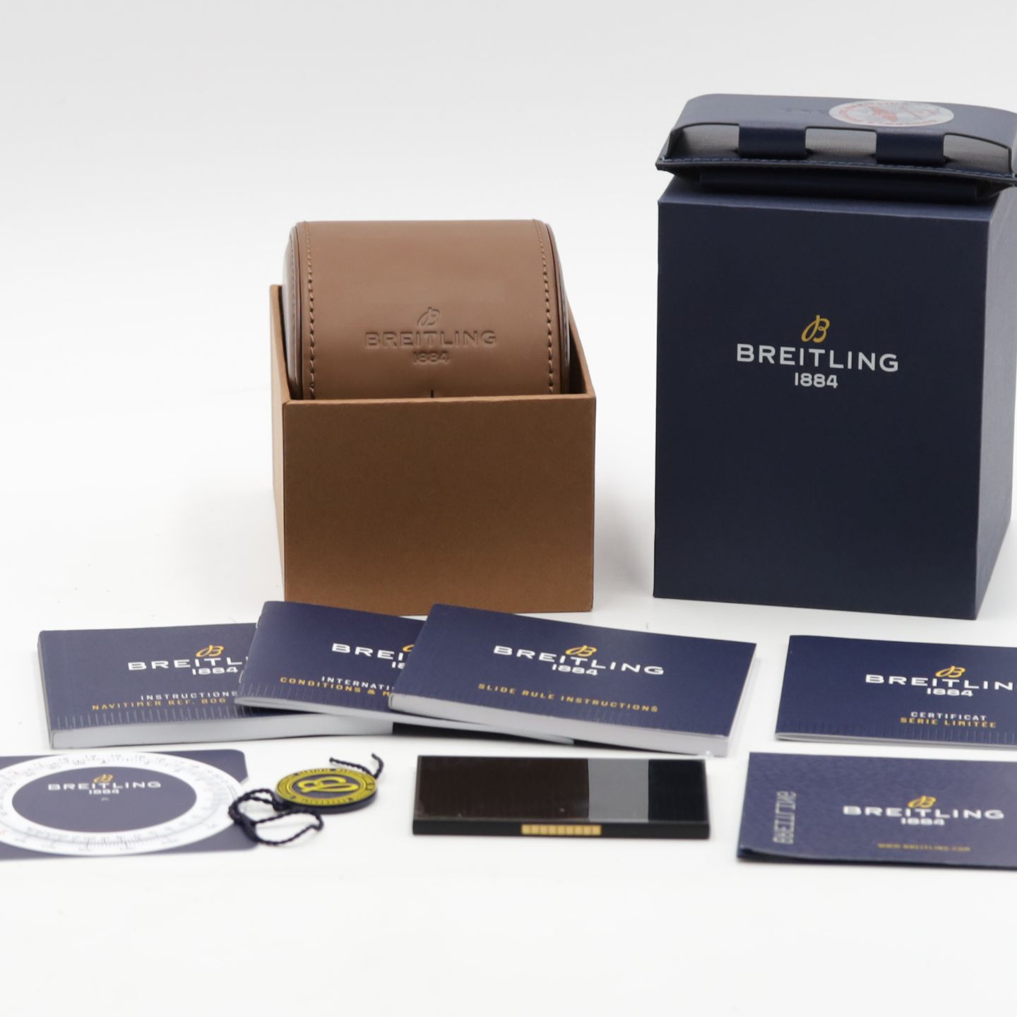 Breitling Navitimer AB0910371B1X1 (Unknown (random serial)) - Black dial 43 mm Steel case (8/8)