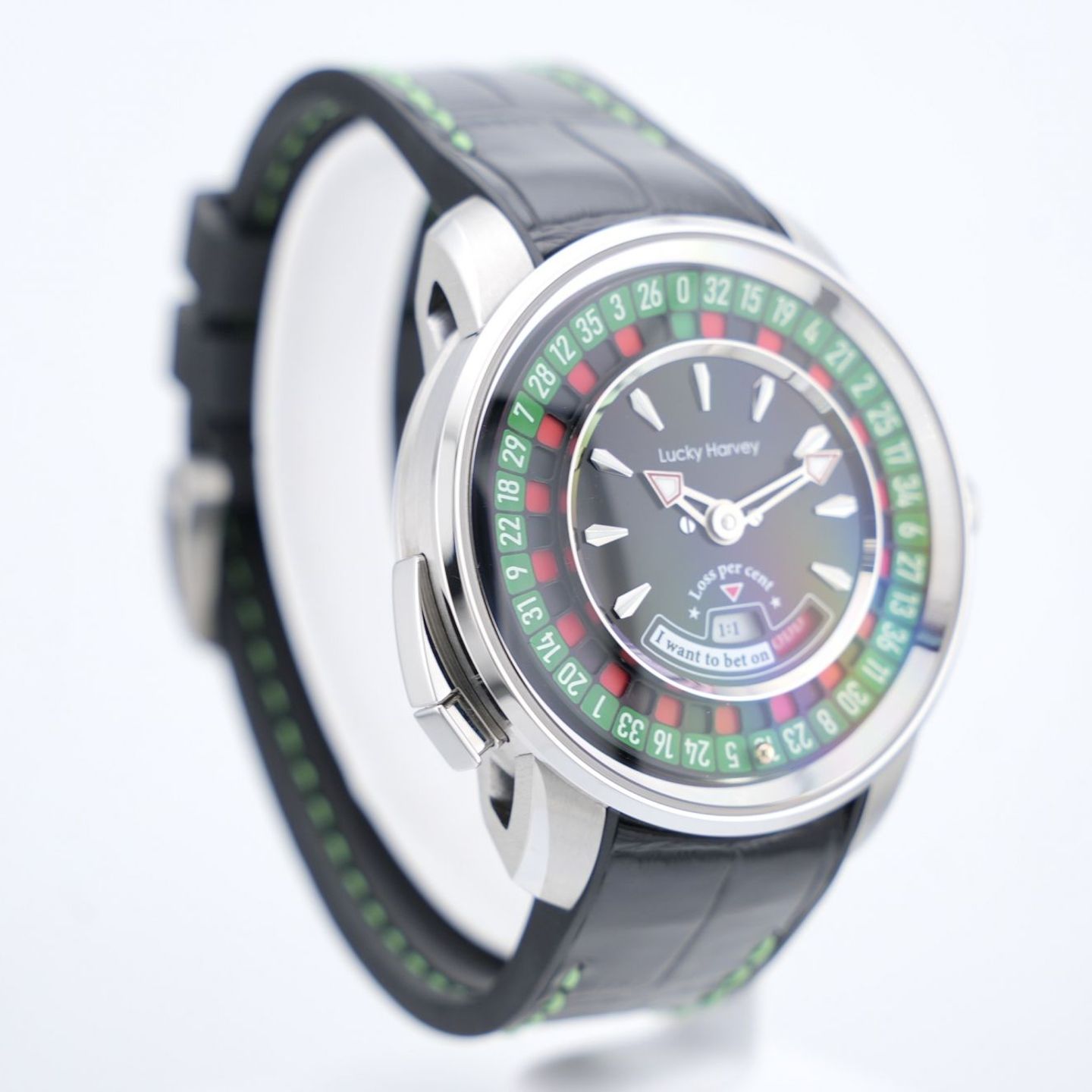 Lucky harvey Unknown Roulette (2025) - Black dial 43 mm Steel case (8/8)