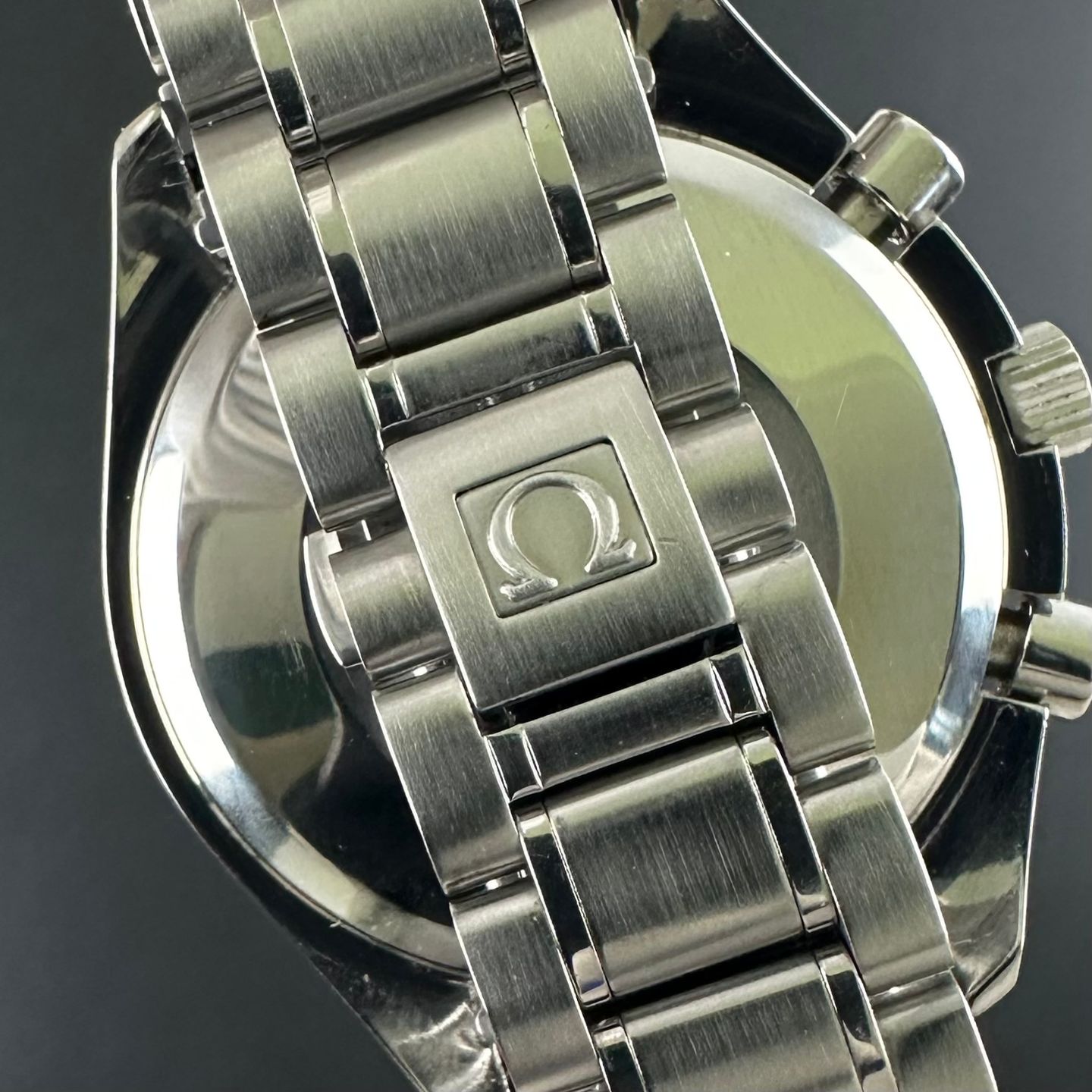 Omega Speedmaster 3513.50 (1998) - Black dial 39 mm Steel case (7/8)