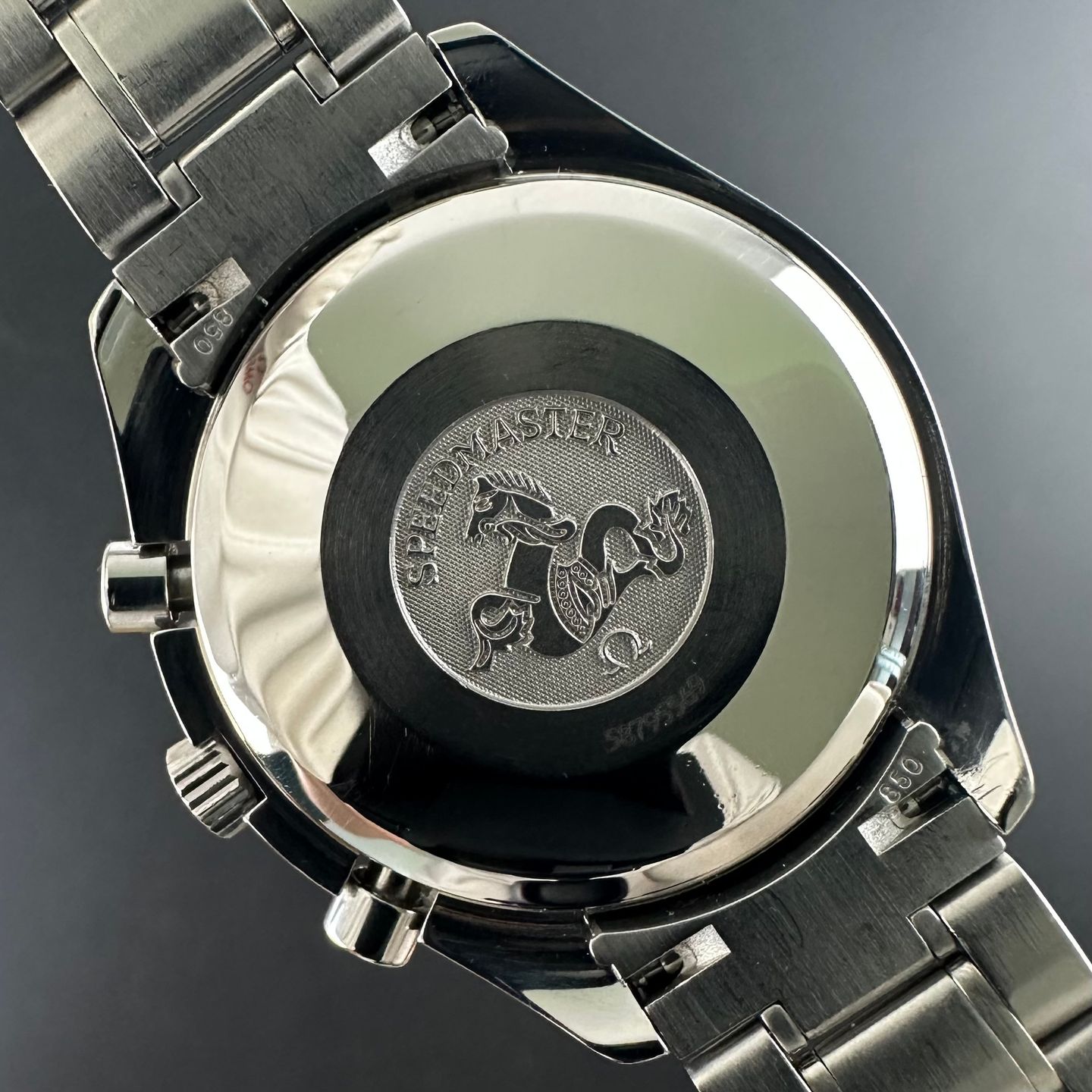 Omega Speedmaster 3513.50 (1998) - Black dial 39 mm Steel case (4/8)