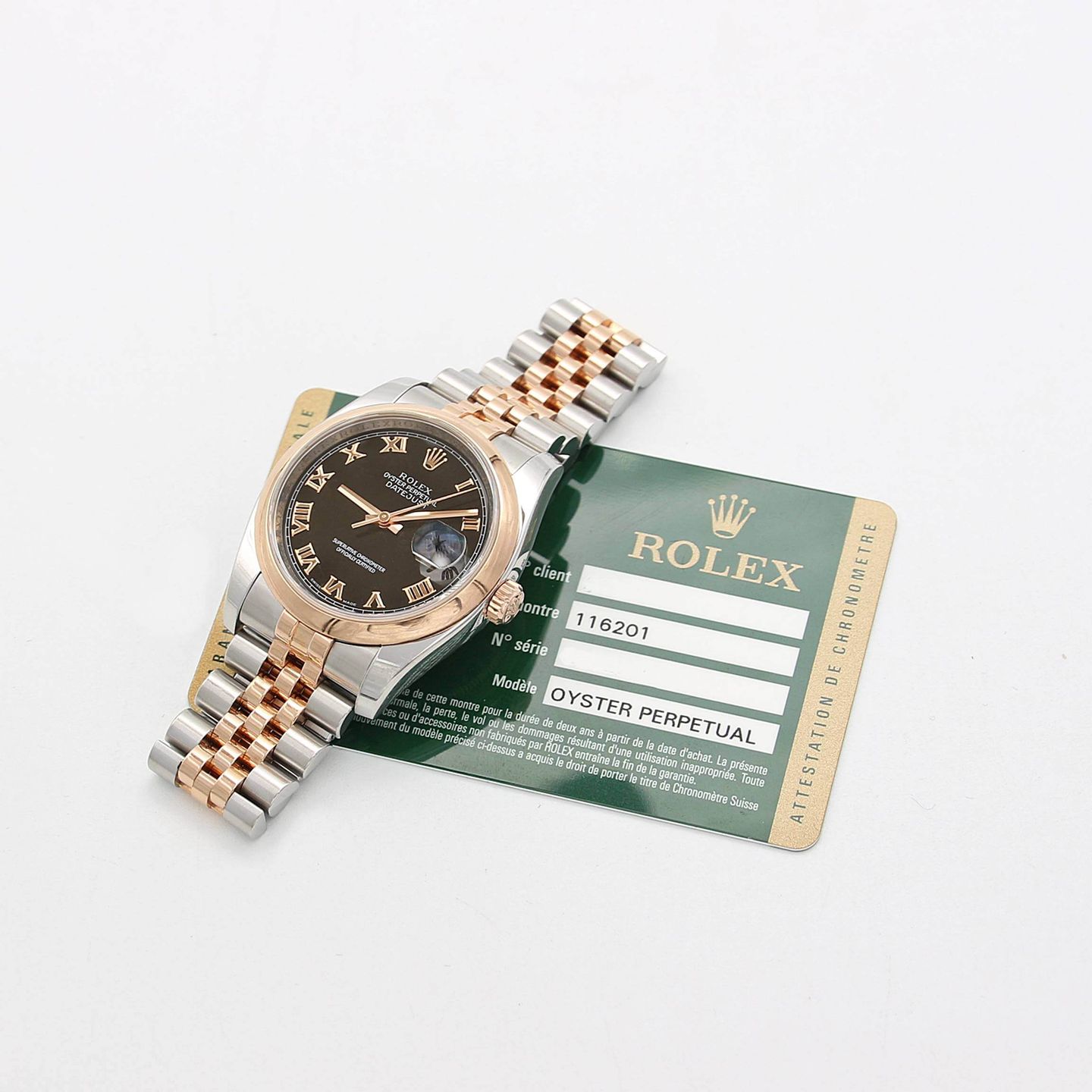 Rolex Datejust 36 116201 (Unknown (random serial)) - 36 mm Gold/Steel case (5/8)