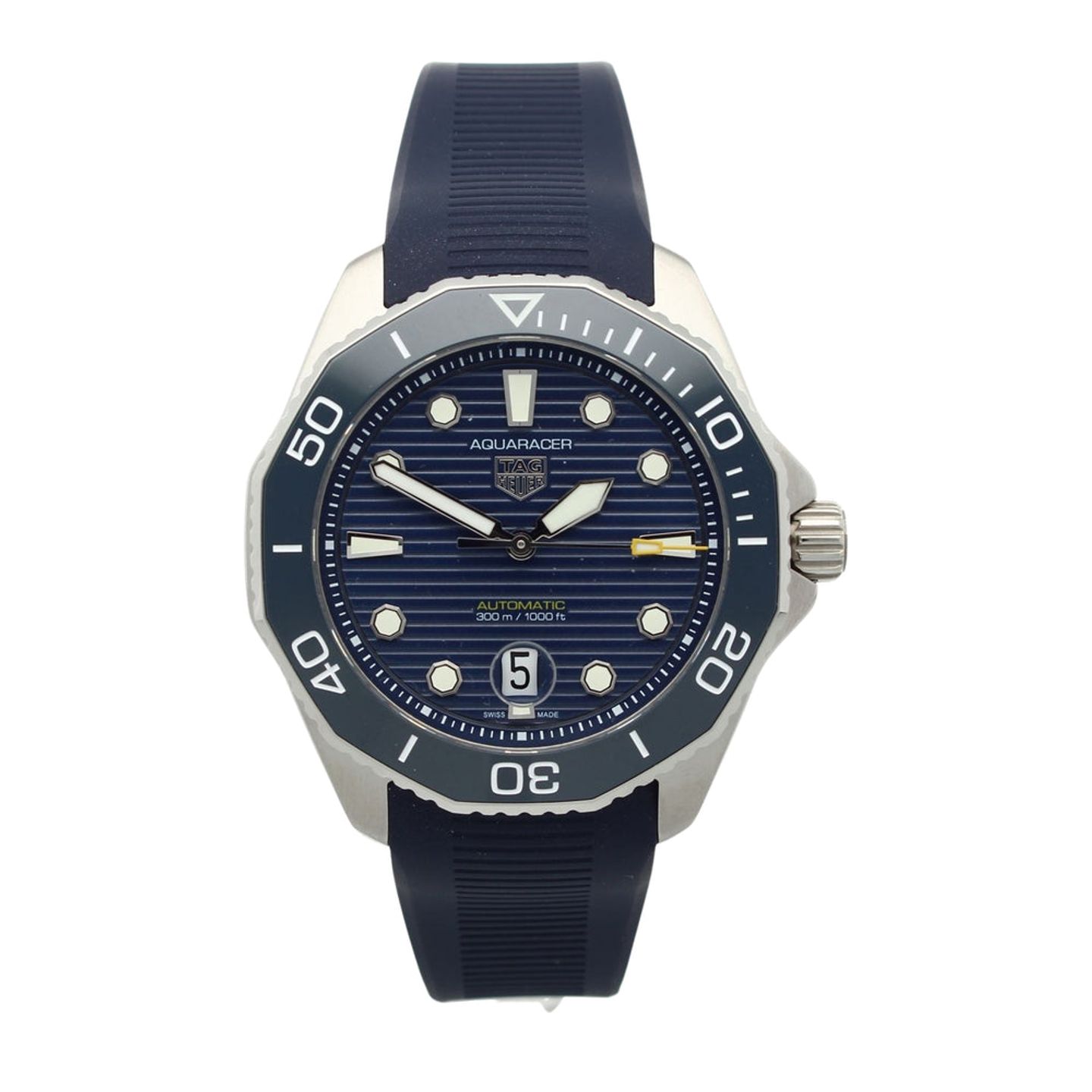 TAG Heuer Aquaracer 300M WBP201B.FT6198 (2024) - Blue dial 43 mm Steel case (1/7)