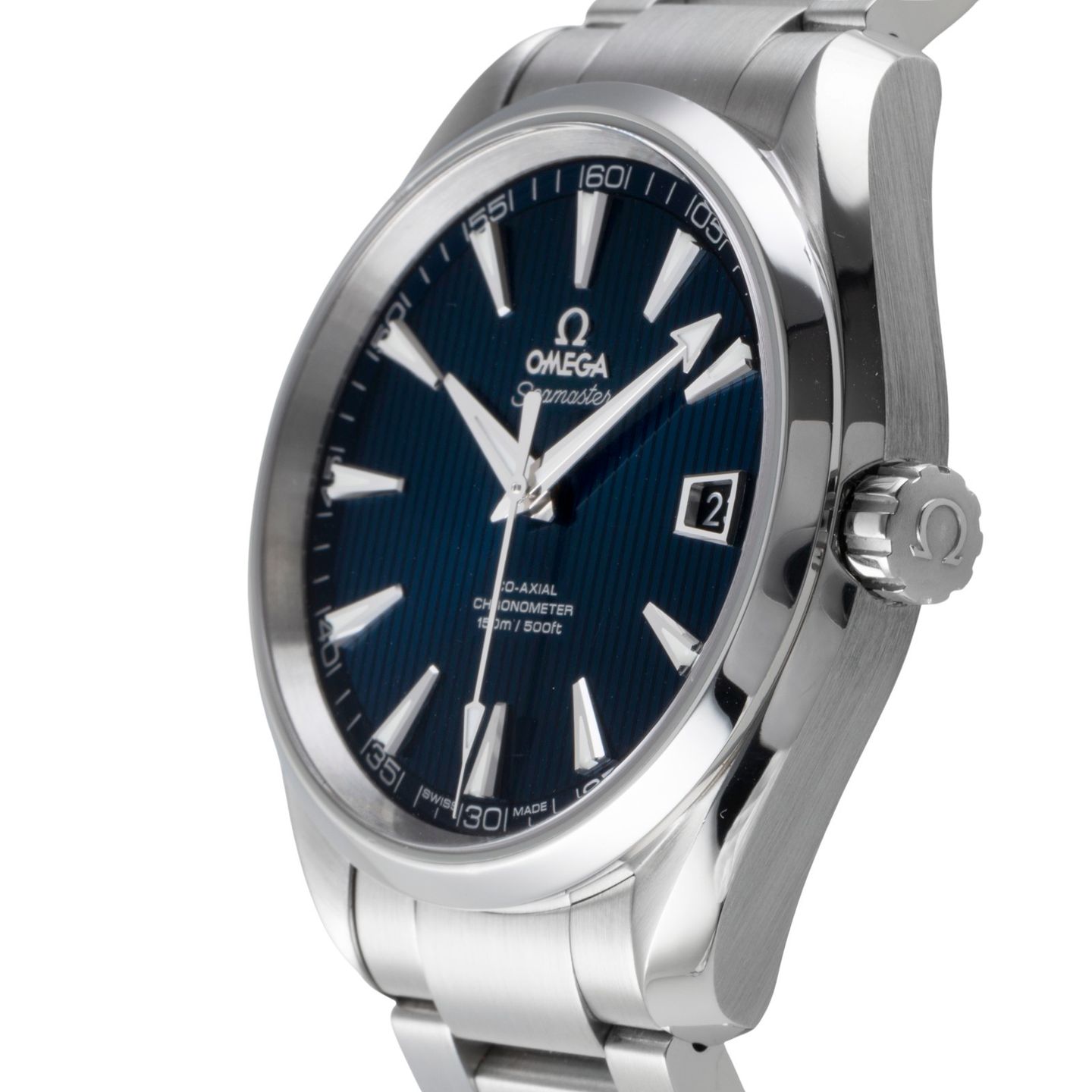 Omega Seamaster Aqua Terra 231.10.42.21.03.001 (Unknown (random serial)) - Blue dial 42 mm Steel case (6/8)