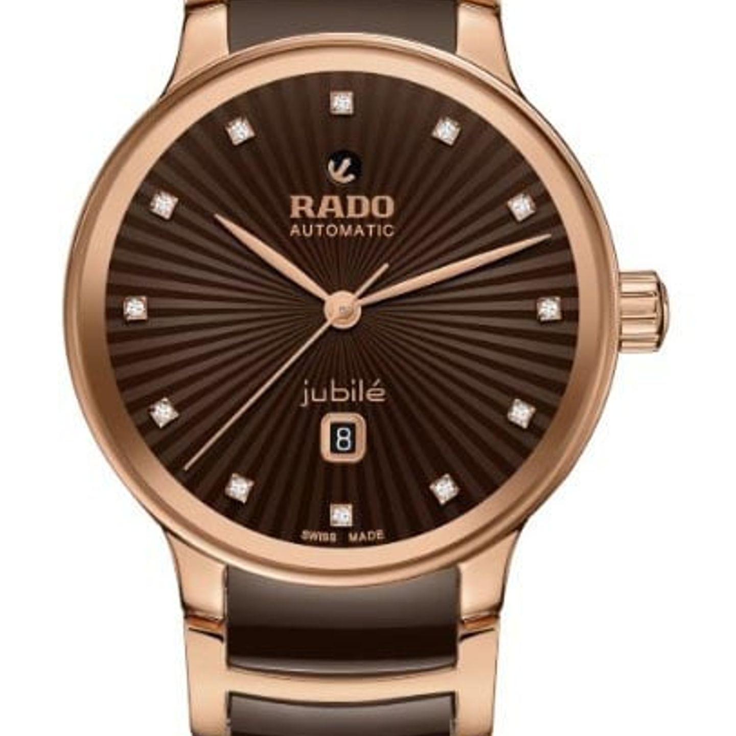Rado Centrix R30024732 (2026) - Brown dial 31 mm Steel case (1/6)