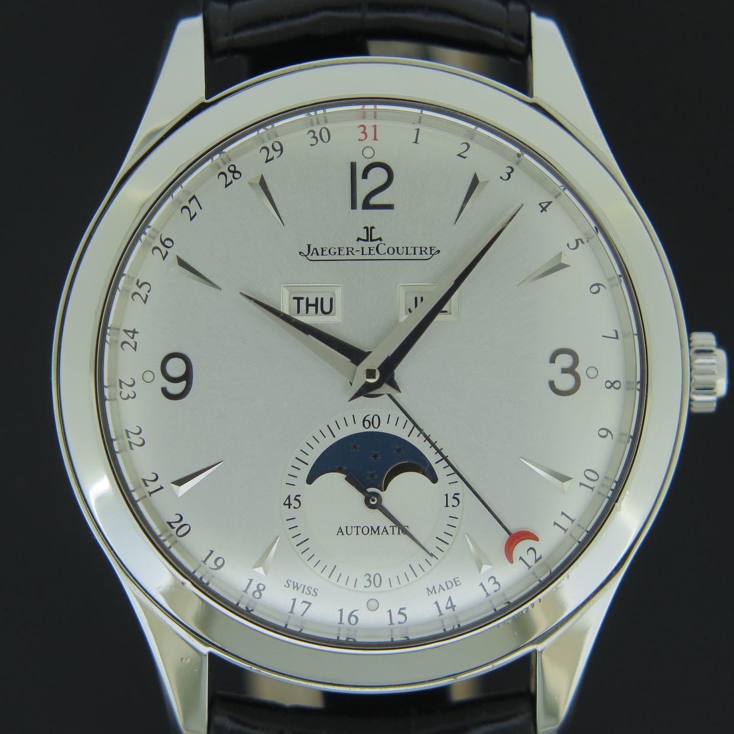 Jaeger-LeCoultre Master Calendar 176.8.12.S (2018) - 39mm Staal (2/6)