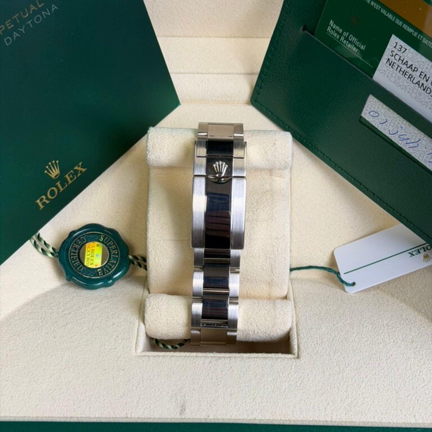 Rolex Daytona 116509 (2020) - Grey dial 40 mm White Gold case (6/8)