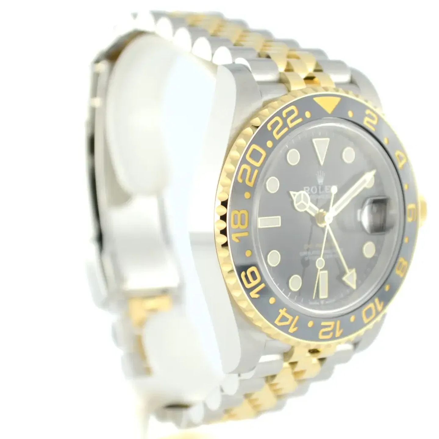 Rolex GMT-Master II 126713GRNR (2025) - Zwart wijzerplaat 40mm Goud/Staal (6/7)