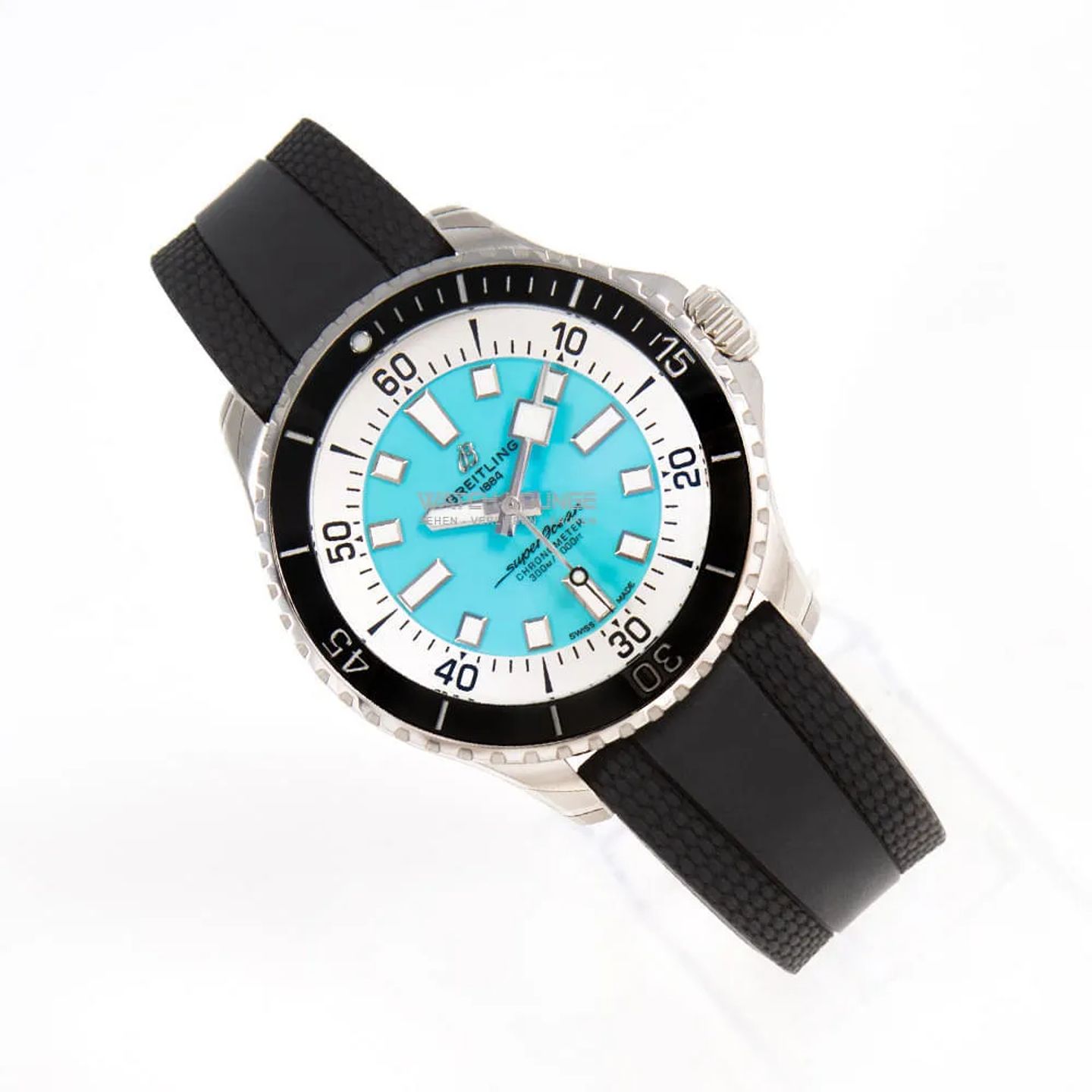 Breitling Superocean 44 A17376211L2S1 (2026) - Turquoise dial 44 mm Steel case (2/8)
