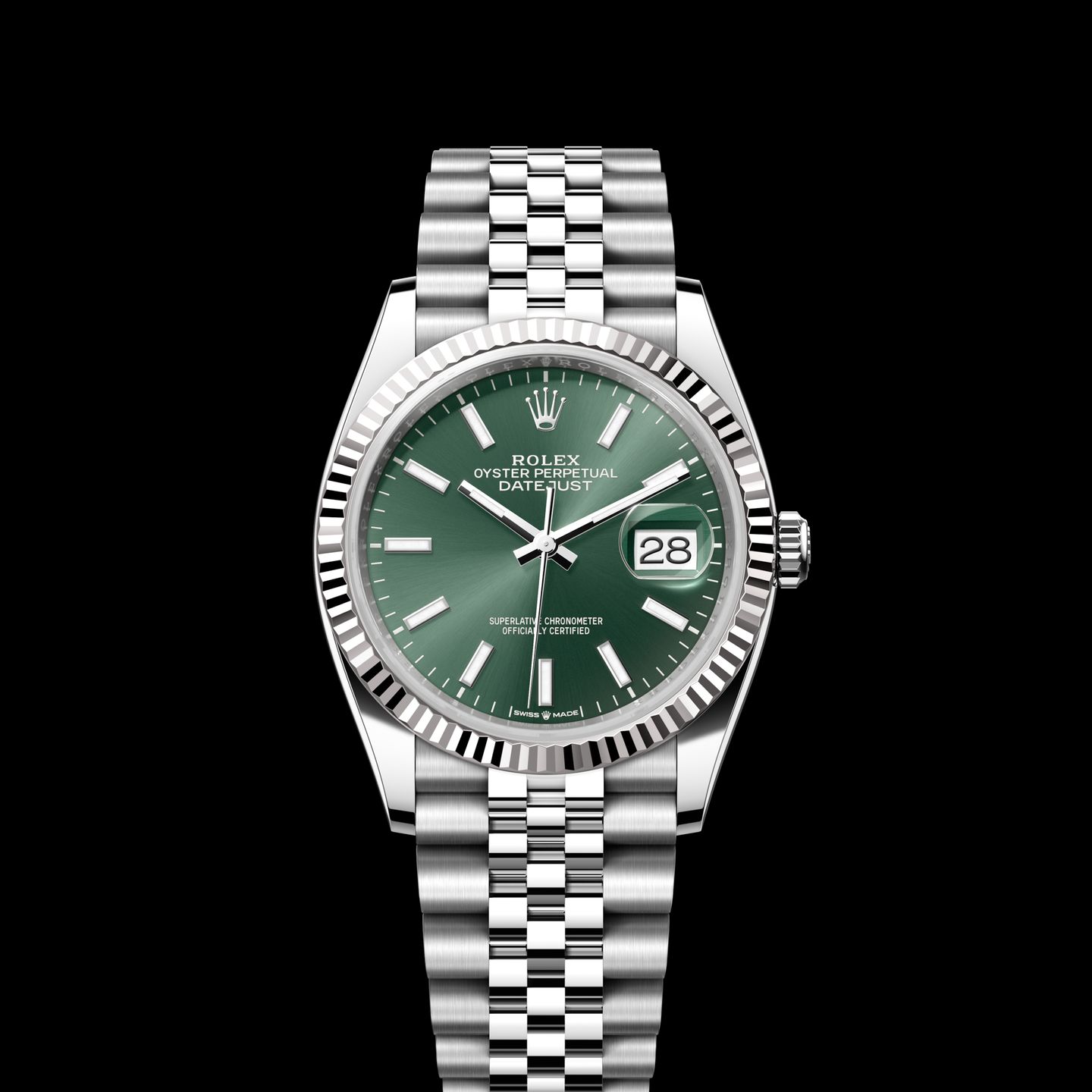 Rolex Datejust 36 126234 (2023) - Green dial 36 mm Steel case (1/1)