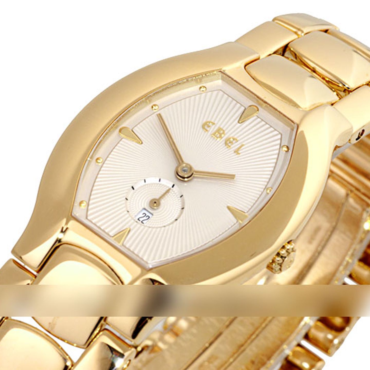 Ebel Lichine E8012431 (2024) - Pink dial Unknown Yellow Gold case (2/4)
