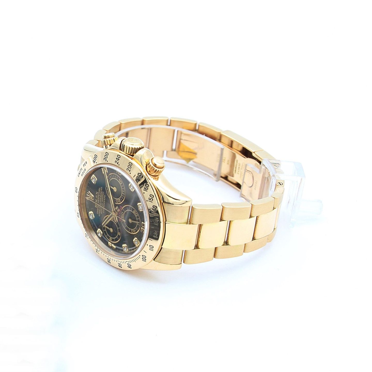 Rolex Daytona 116528 (Unknown (random serial)) - 40 mm Yellow Gold case (3/5)