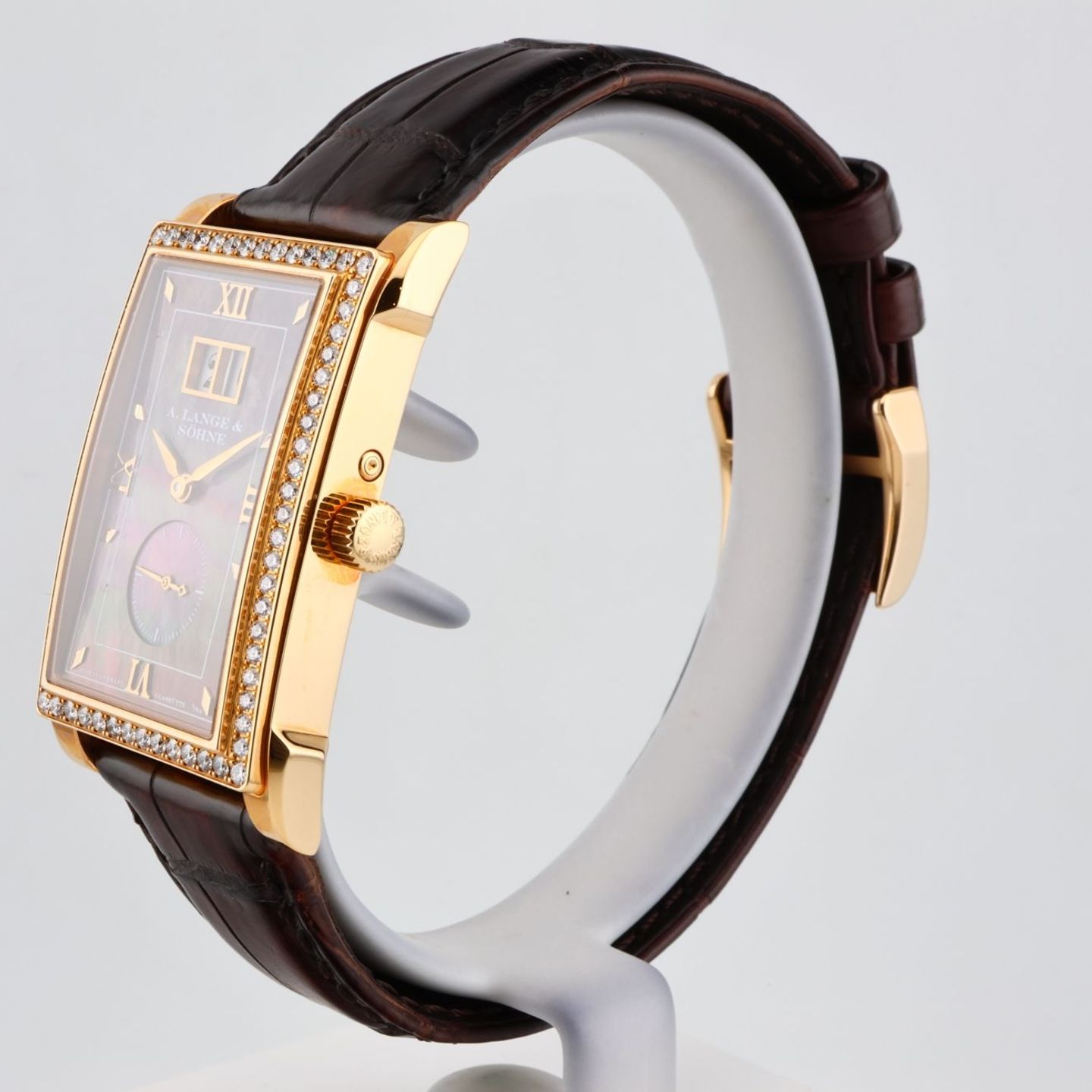 A. Lange & Söhne Cabaret 827.043 (Unknown (random serial)) - Pearl dial 26 mm Rose Gold case (2/8)