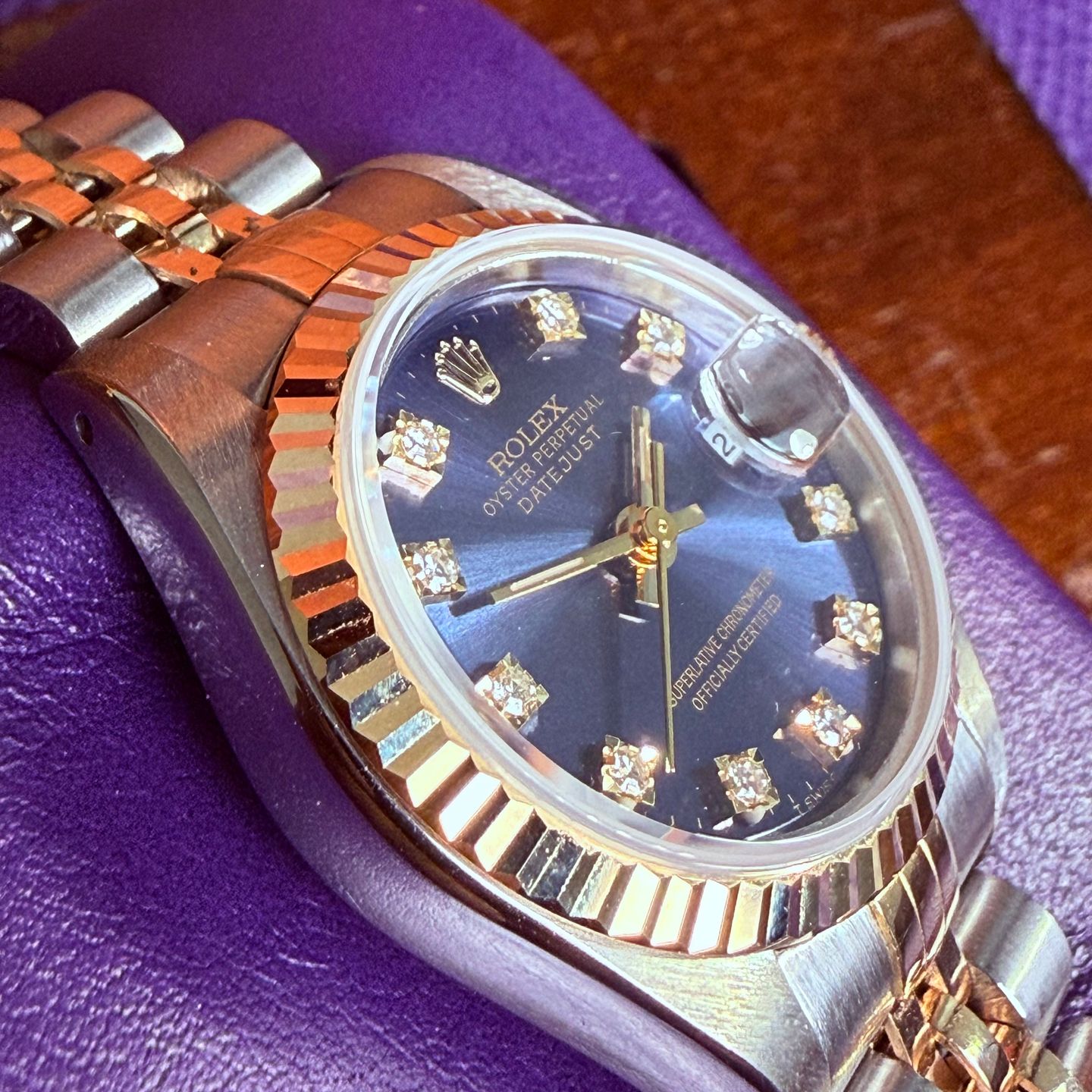 Rolex Lady-Datejust 69173 (1989) - Onbekend wijzerplaat 26mm Goud/Staal (2/5)